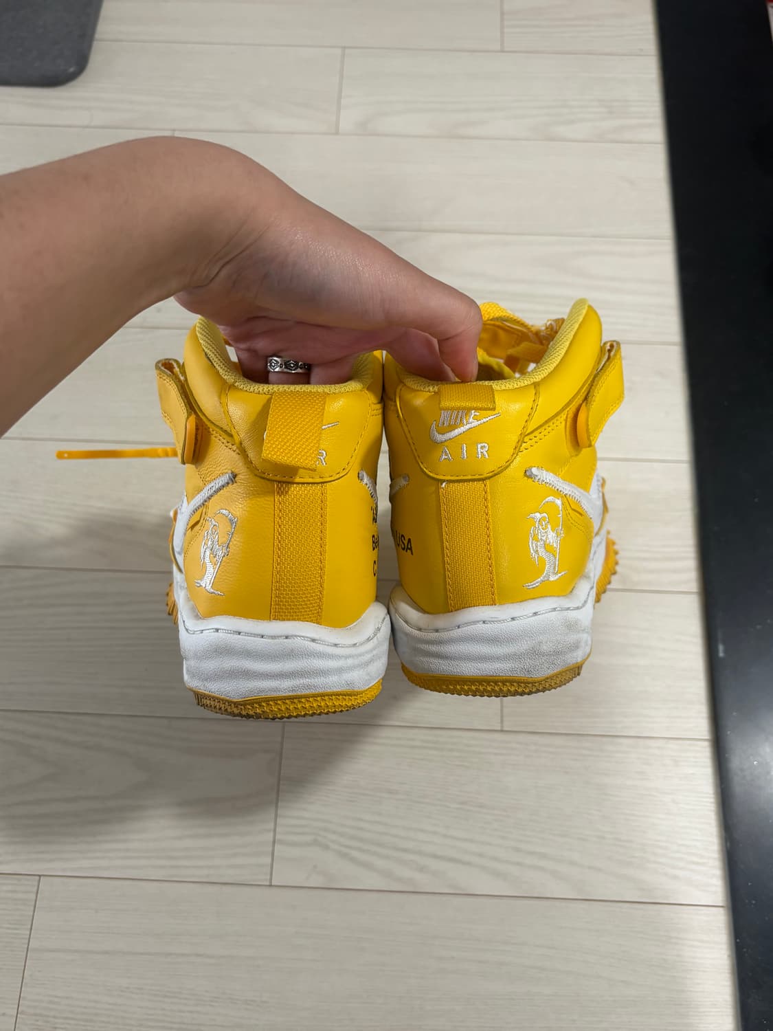 나이키 오프화이트 미드 270 상품이미지5