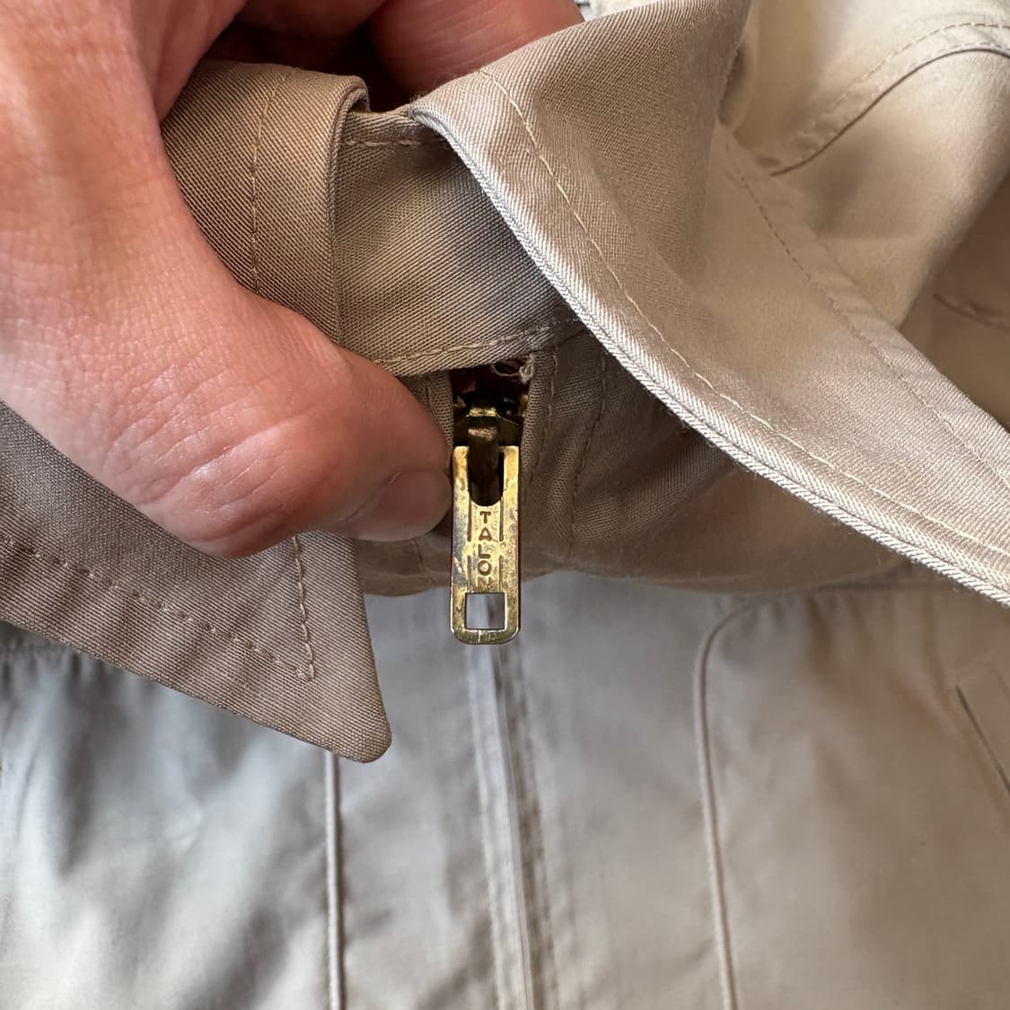 70년대 생산 맥그리거 드리즐러 베이지 자켓  상품이미지6