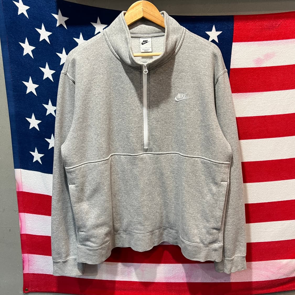 나이키 하프집업 기모 맨투맨 상품이미지1