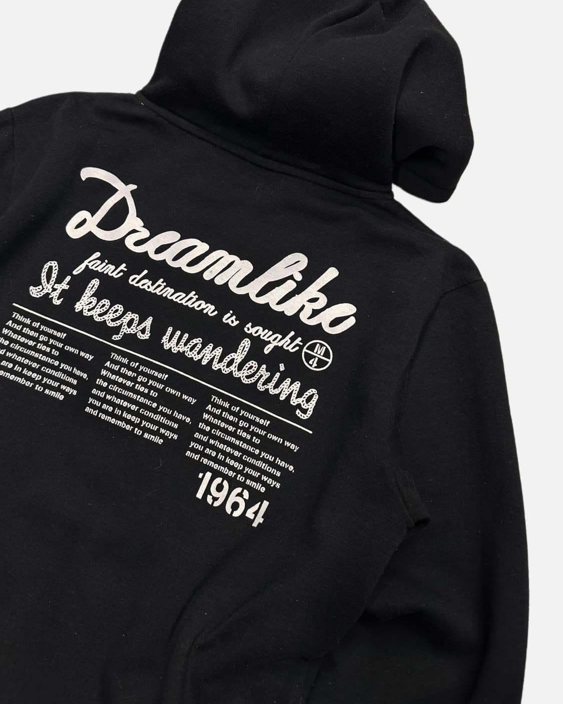 lettering printing hood zip-up 상품이미지6