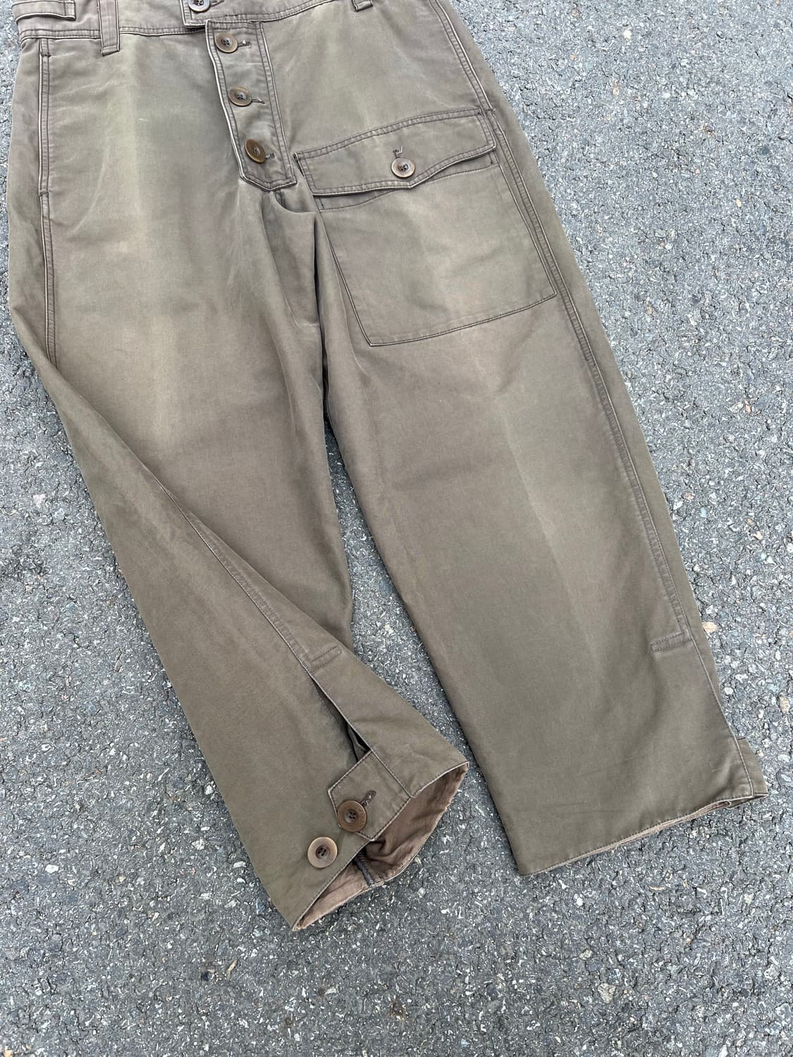 1980s EMPORIO ARMANI DUAL CLOSE 아르마니팬츠 상품이미지10