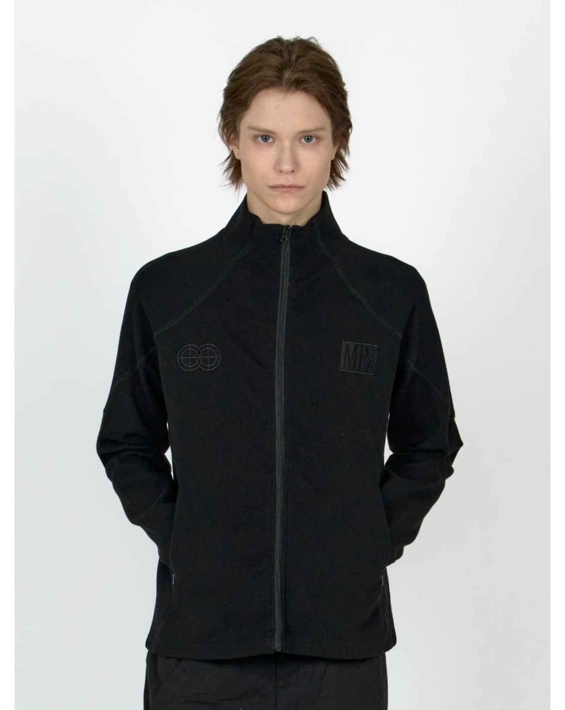 MPa RIBBED ZIP JACKET (BLACK) M 미개봉 새상품 상품이미지1