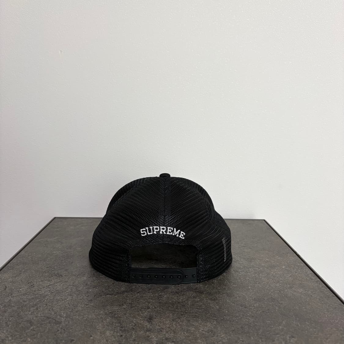 (OS) 슈프림 토이 머신 메쉬 백 5패널 볼캡 모자 블랙 상품이미지4
