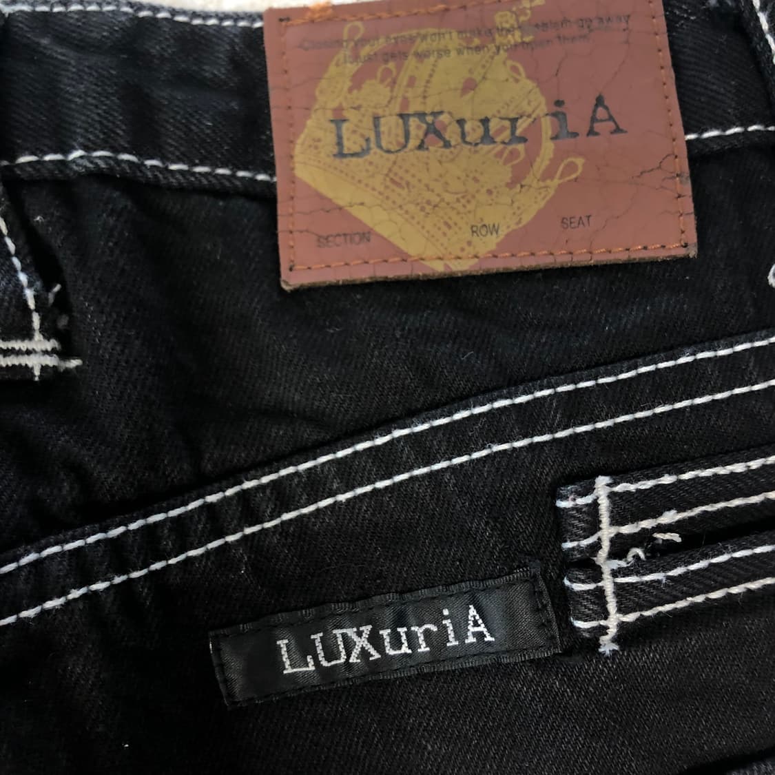 재패니즈빈티지 부츠컷 스티치 데님팬츠 상품이미지8