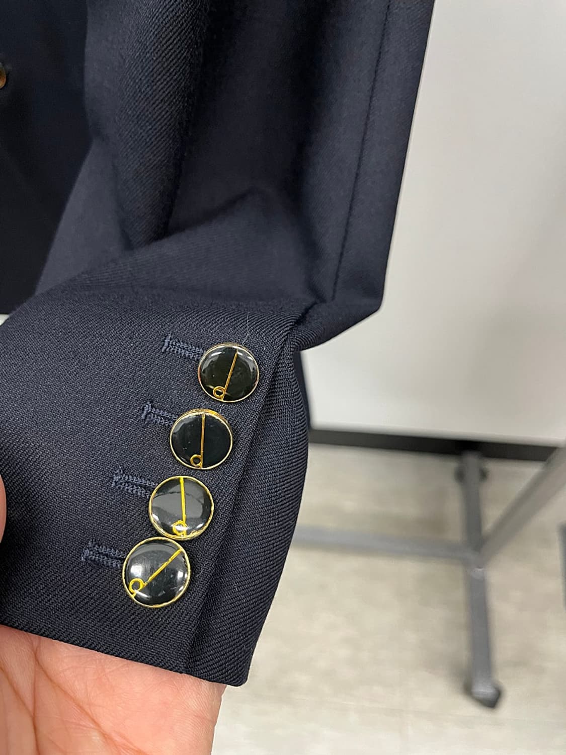 95) 던힐 금장 콤비자켓  상품이미지2