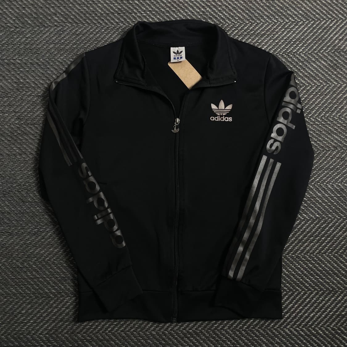 아디다스 파이어버드 빅로고 트랙탑 져지 블랙o 4602 상품이미지1