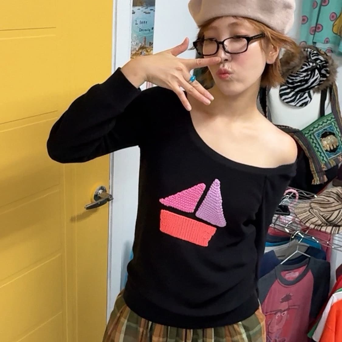 Sonia rykiel cotton sweatshirt 상품이미지1