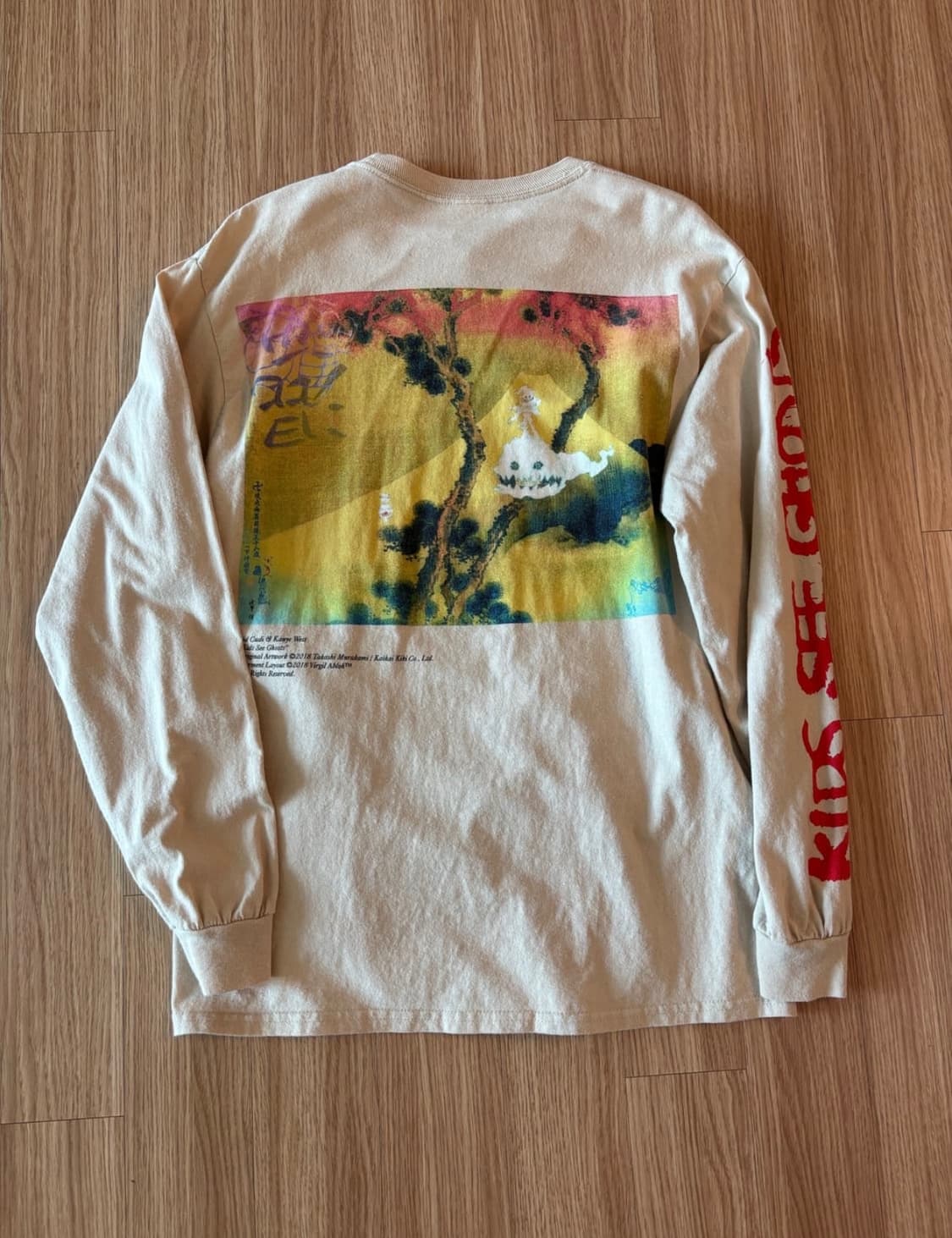 칸예 웨스트 kids see ghosts 키드커디 롱슬리브 상품이미지2