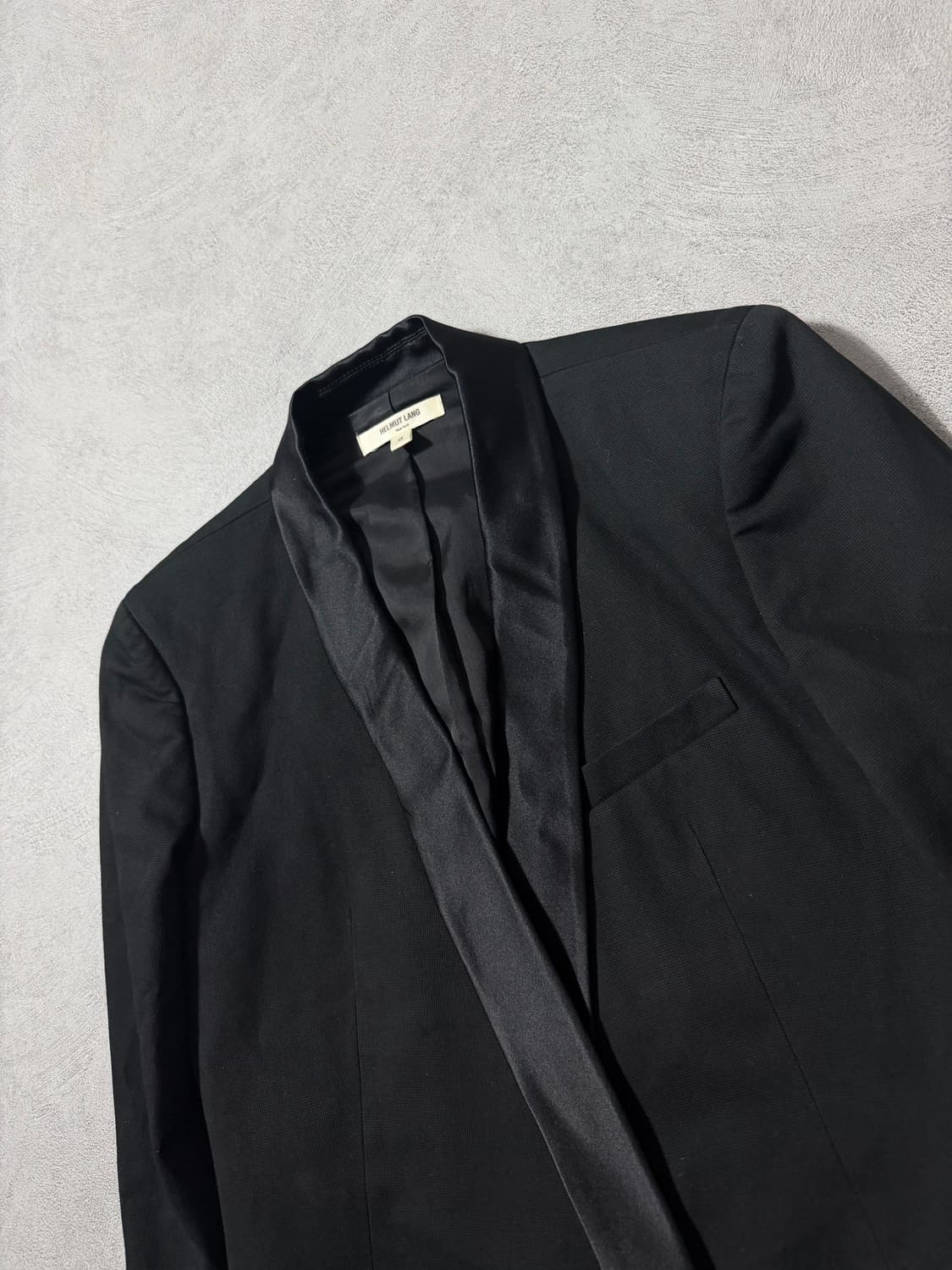 헬무트 랭 숄카라 코튼 자켓 상품이미지4