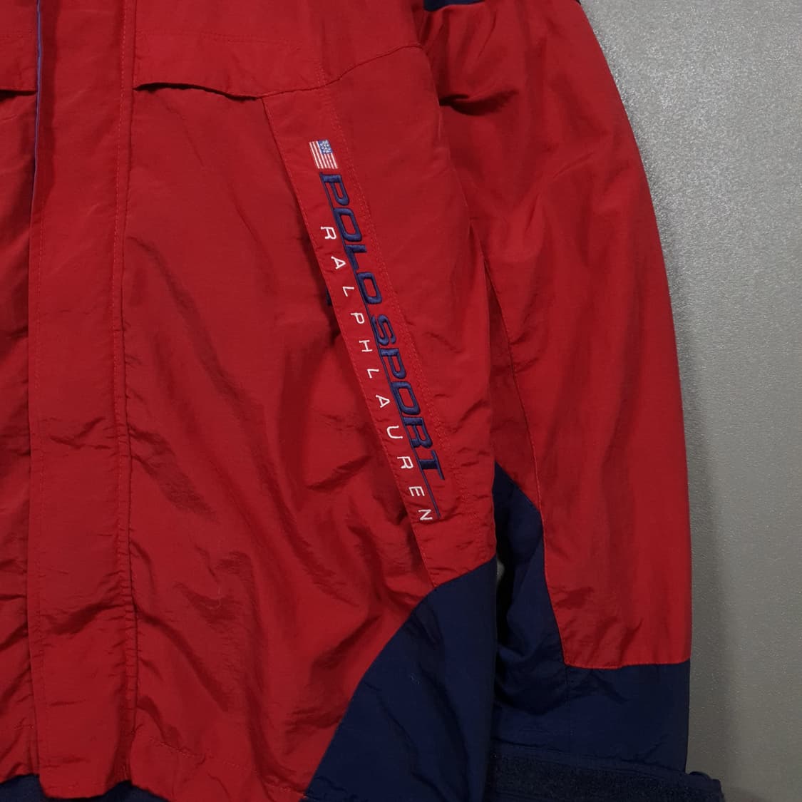 폴로 스포츠 랄프로렌 90s 빅포켓 윈드브레이커 바람막이 자켓 고프코어 상품이미지2