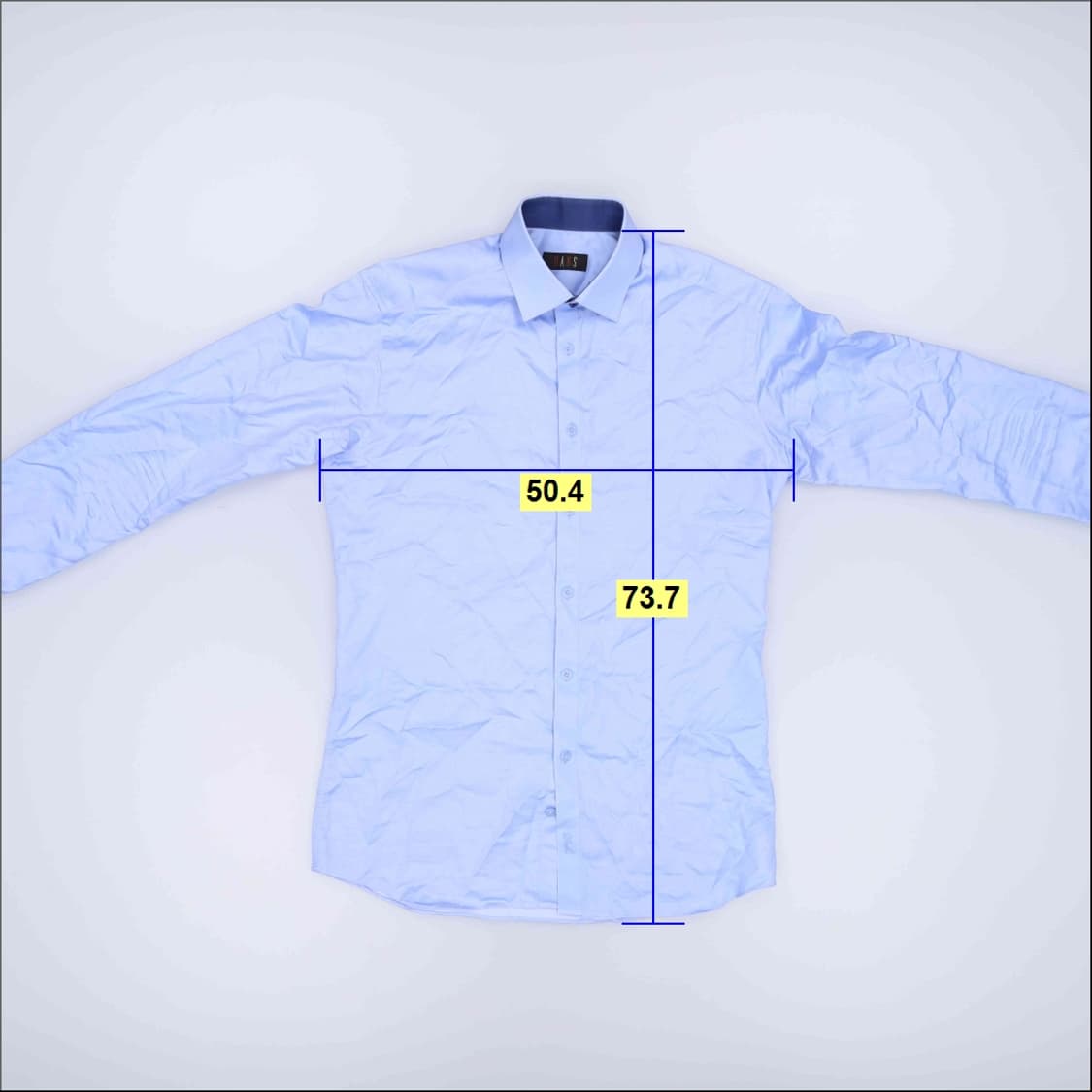 실측확인 닥스 드레스 셔츠 0429H 상품이미지9