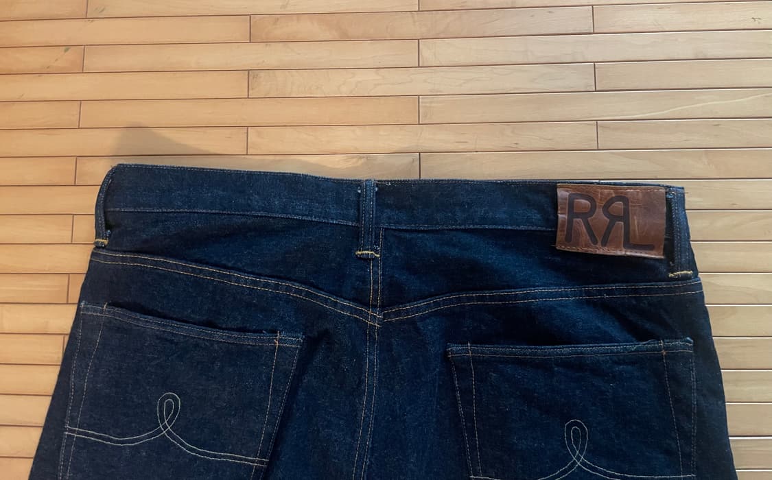 (35)rrl 빈티지파이브포켓 빈파포 셀비지 진 상품이미지4