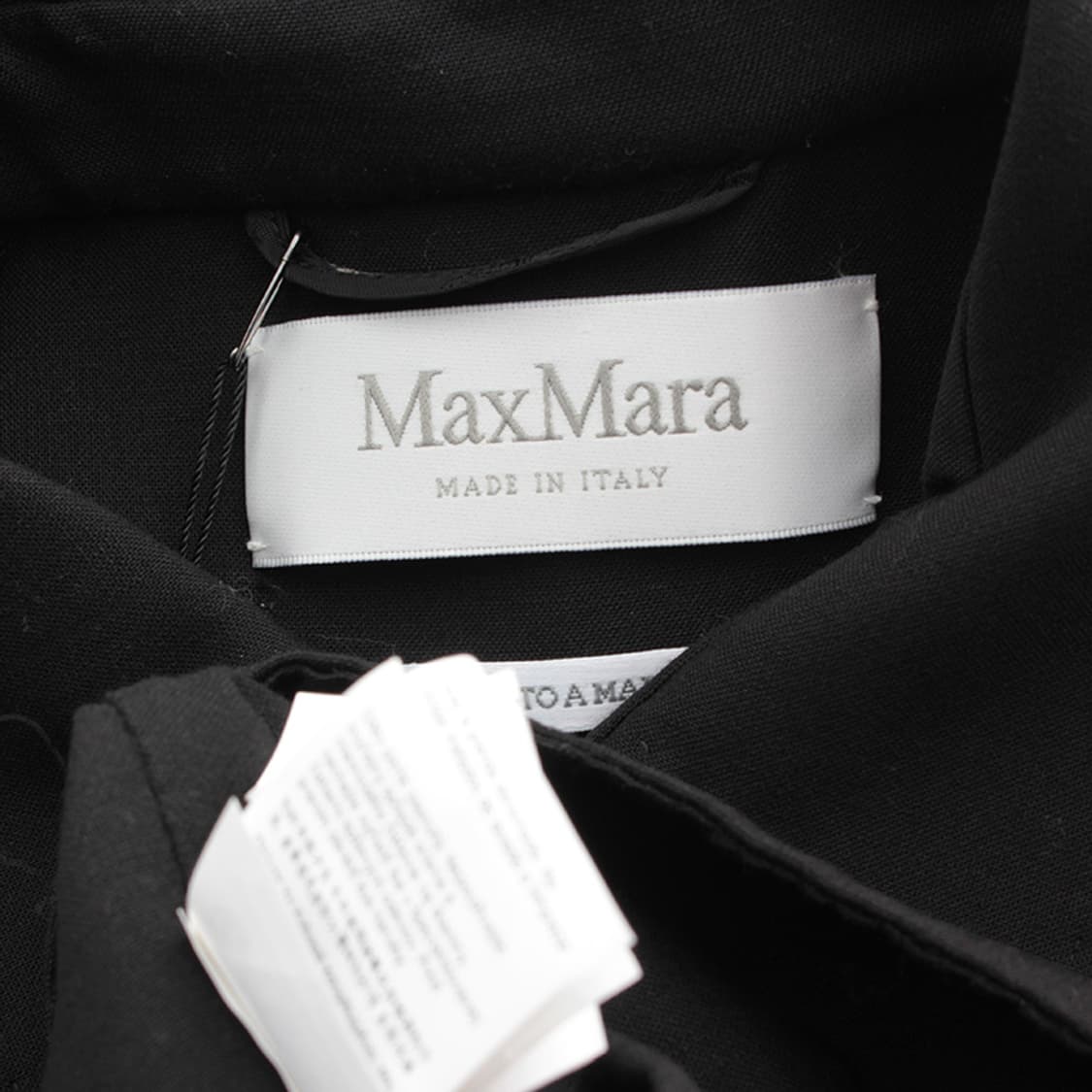 막스마라 블랙 램스킨 포켓 셔츠 겸 자켓 66 상품이미지3