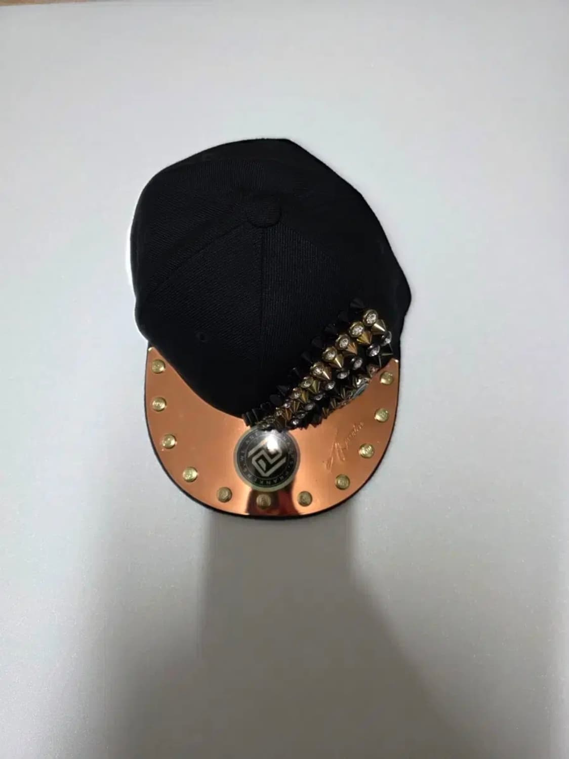프랭커스 블랙 스터드 장식 힙합 모자 사이즈 54 상품이미지1
