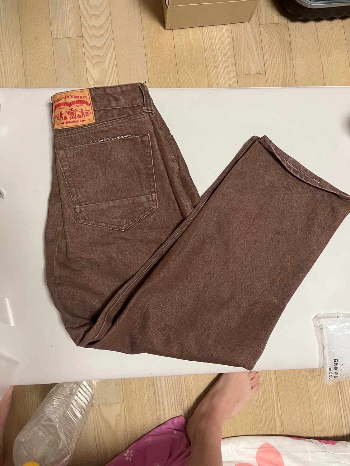 리바이스 와이드 데님팬츠 상품이미지1