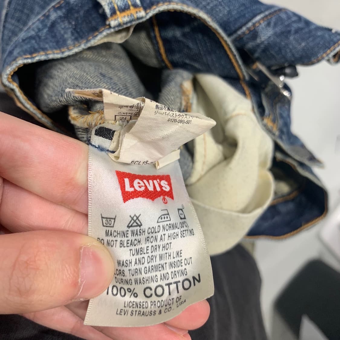 리바이스 501 데님팬츠 상품이미지10