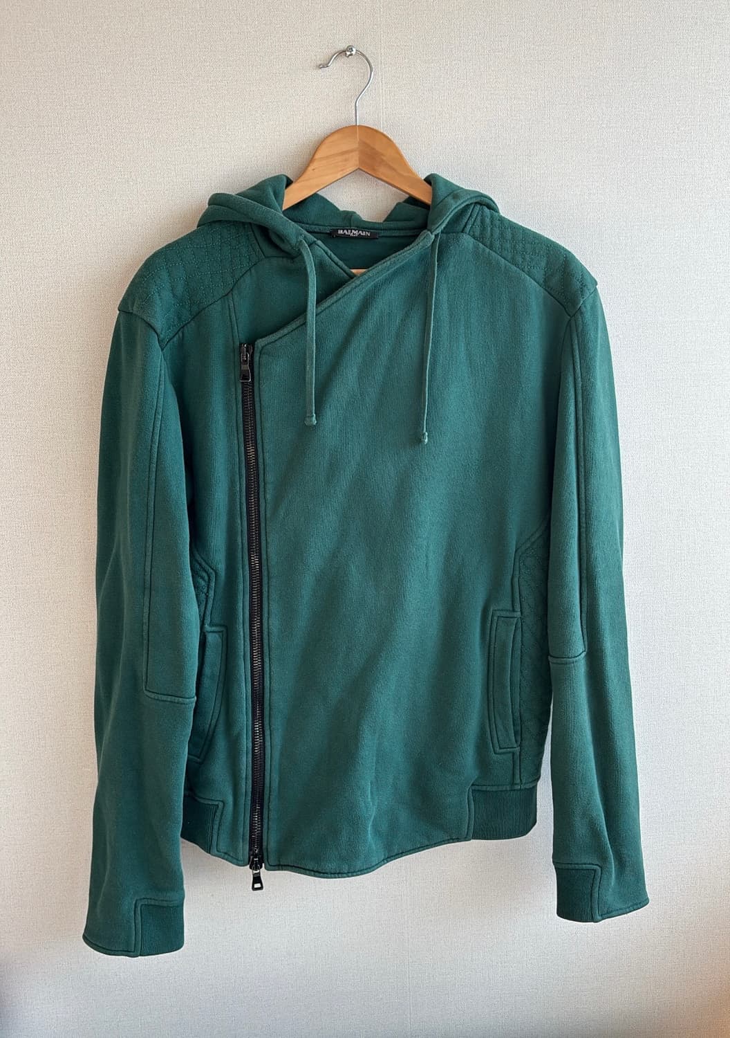 Quilting Biker Hoodie  상품이미지2