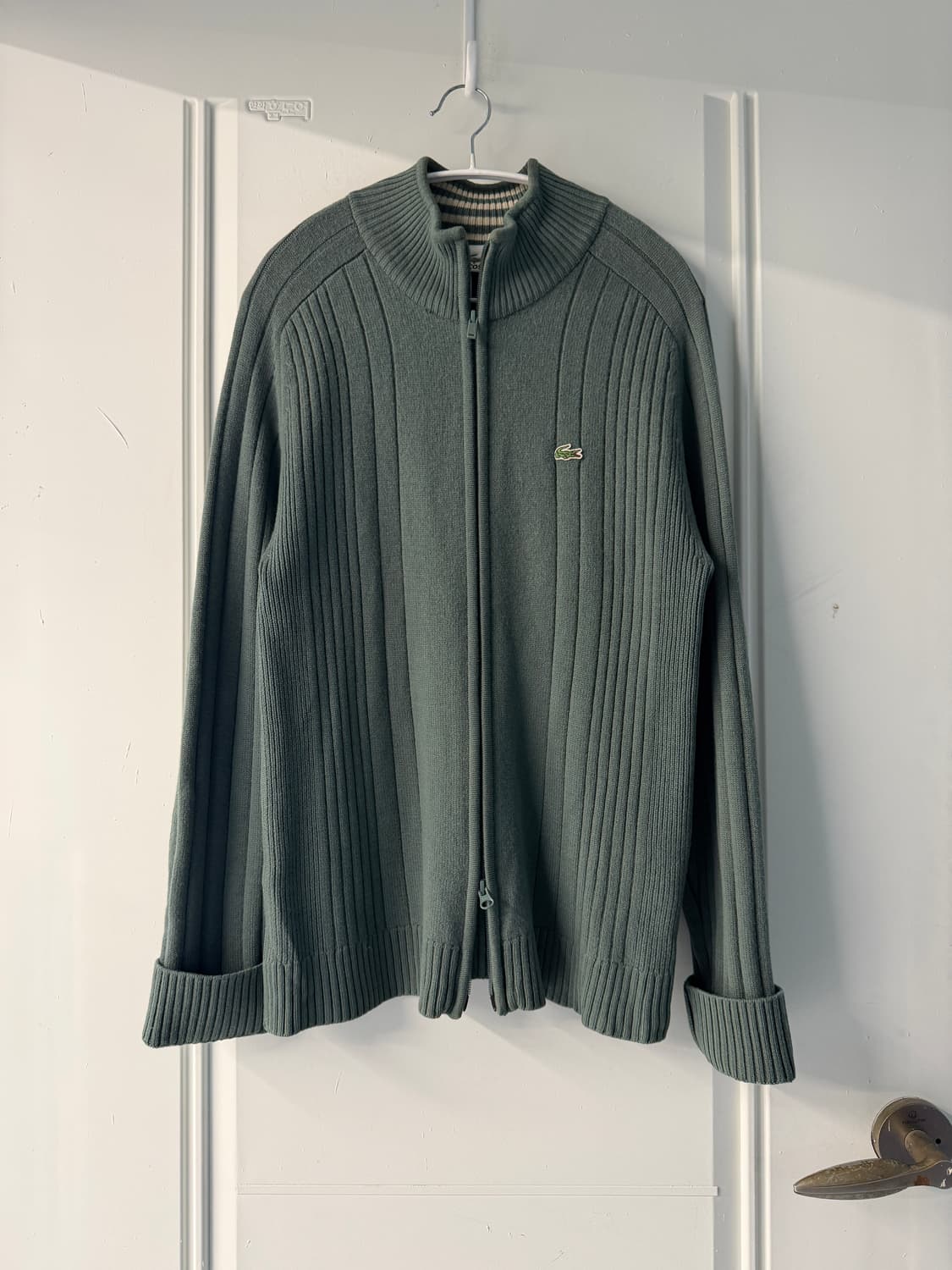 라코스테 풀집업 니트 가디건 상품이미지5