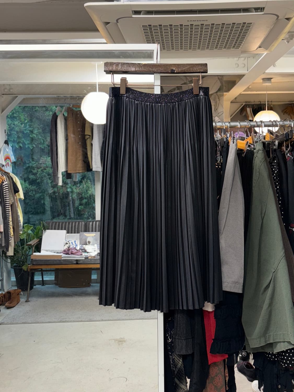 Gabardine k.t 플리츠 스커트 상품이미지2