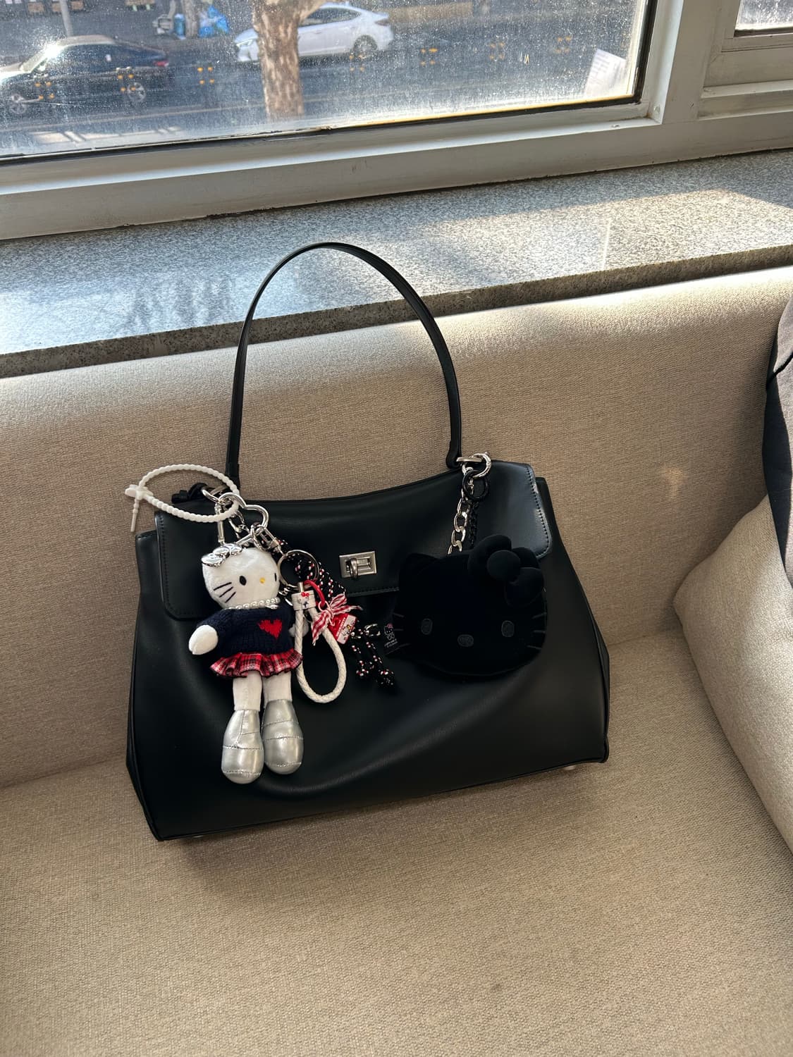 (28)❣️ 롱다리 키티 하트 니트 커스텀 키링 💋 상품이미지5