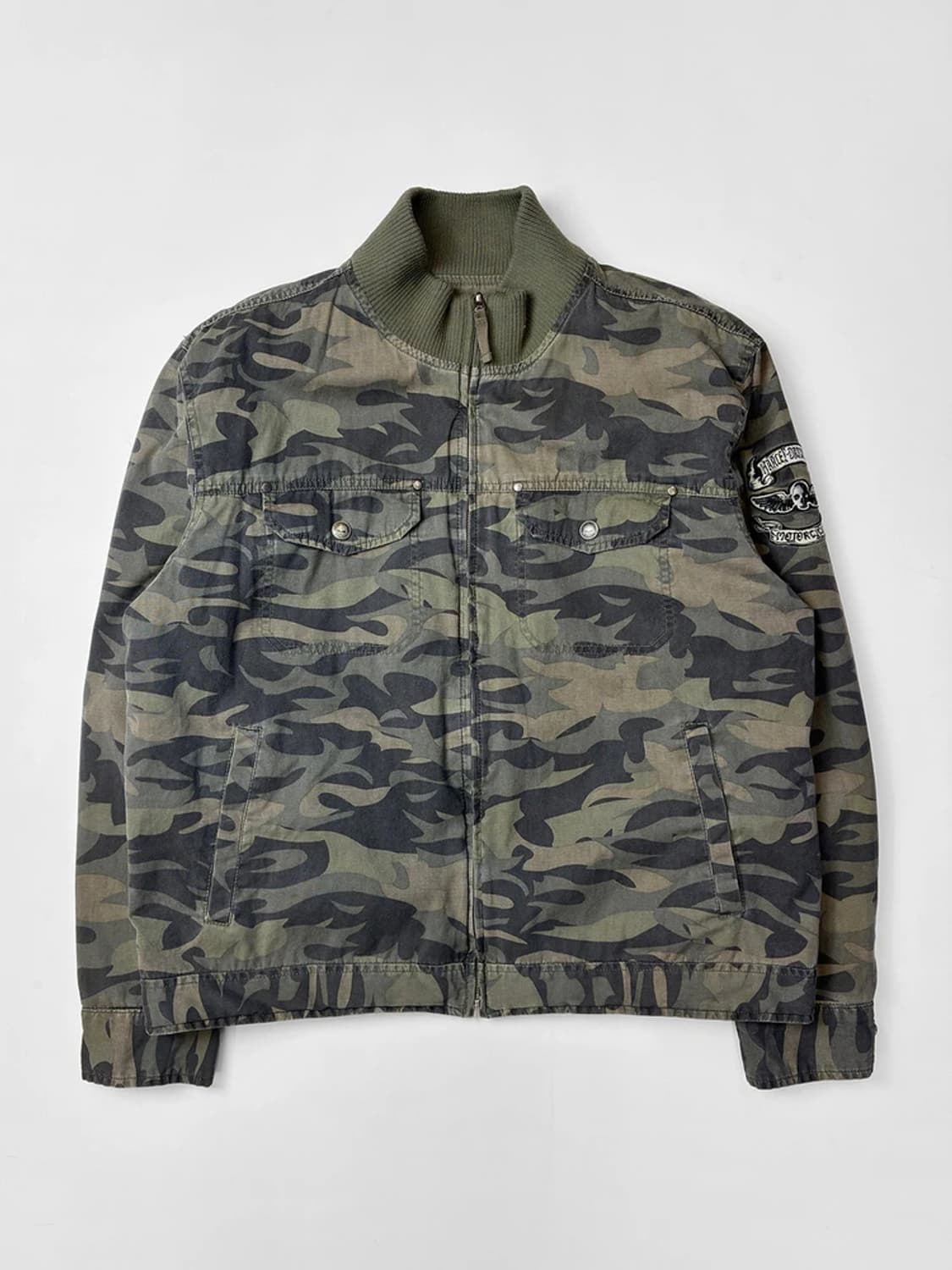 할리데이비슨 머드 독 카모 리버시블 자켓 PN5511    상품이미지1