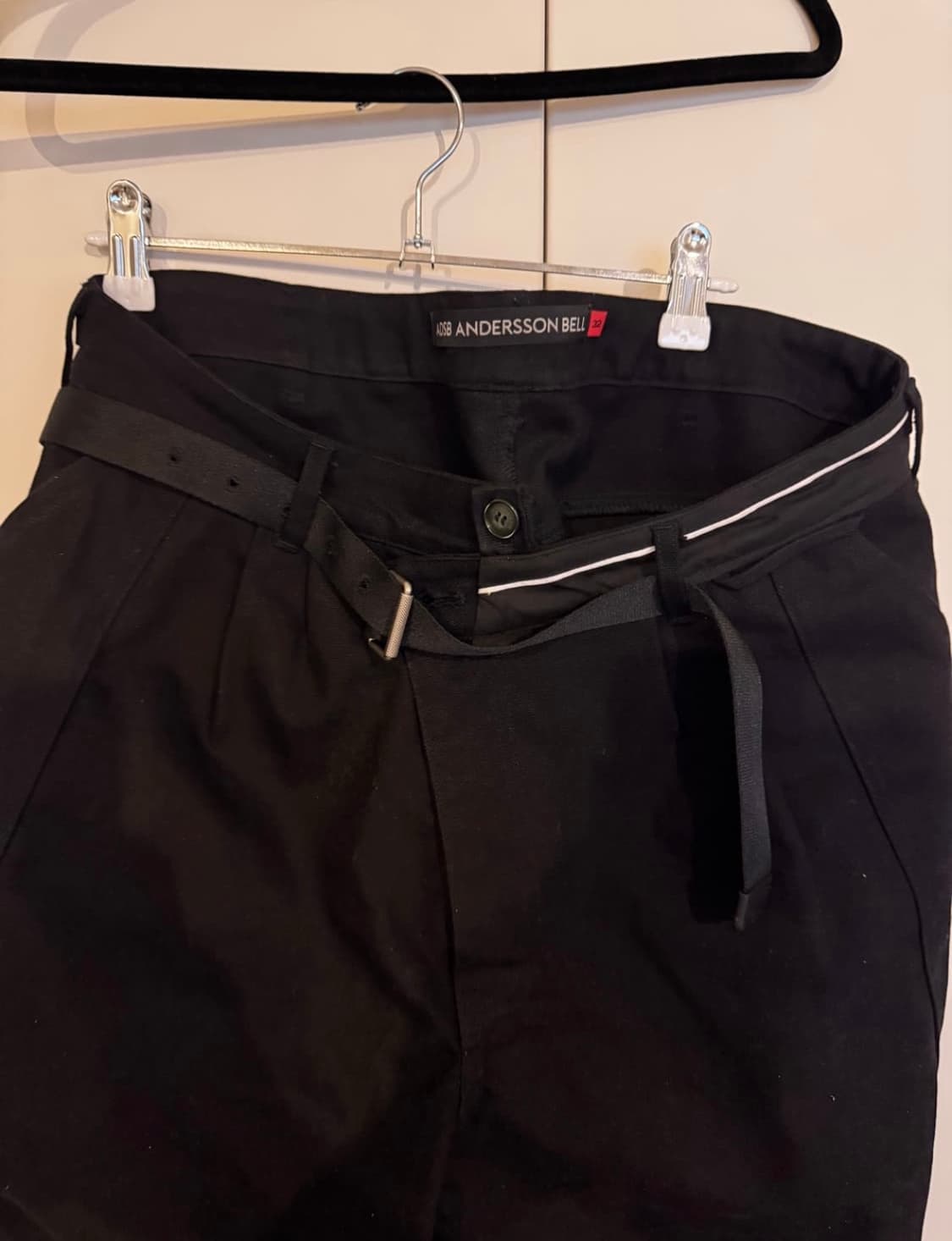 앤더슨벨 크로스오버 와이드 진 팬츠 상품이미지4