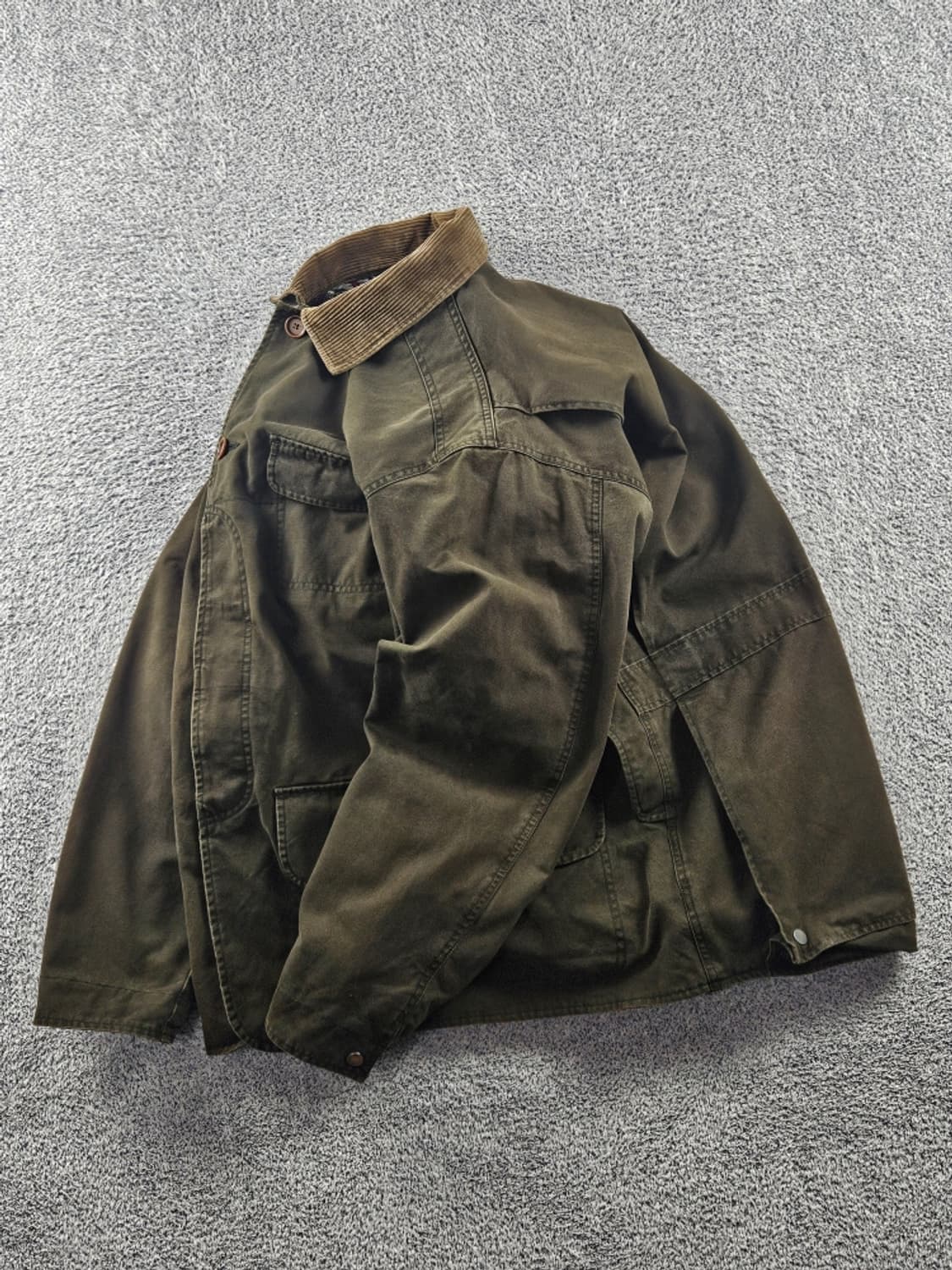 폴로랄프로랜 캔버스 코듀로이카라 모호크 헌팅 자켓 (XL)/ 11072 상품이미지3