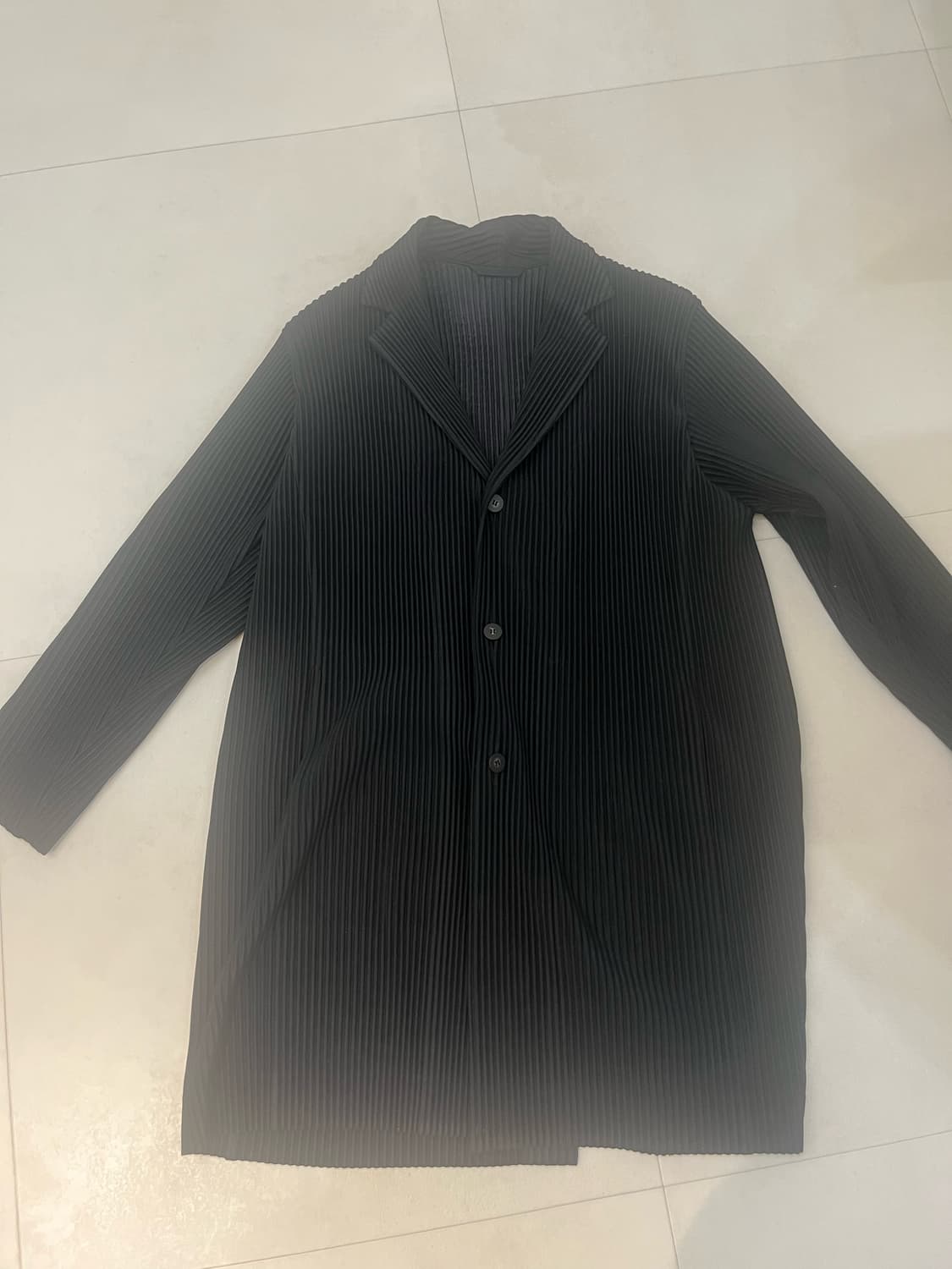 옴므 플리쎄 코트 바지셋업  상품이미지1