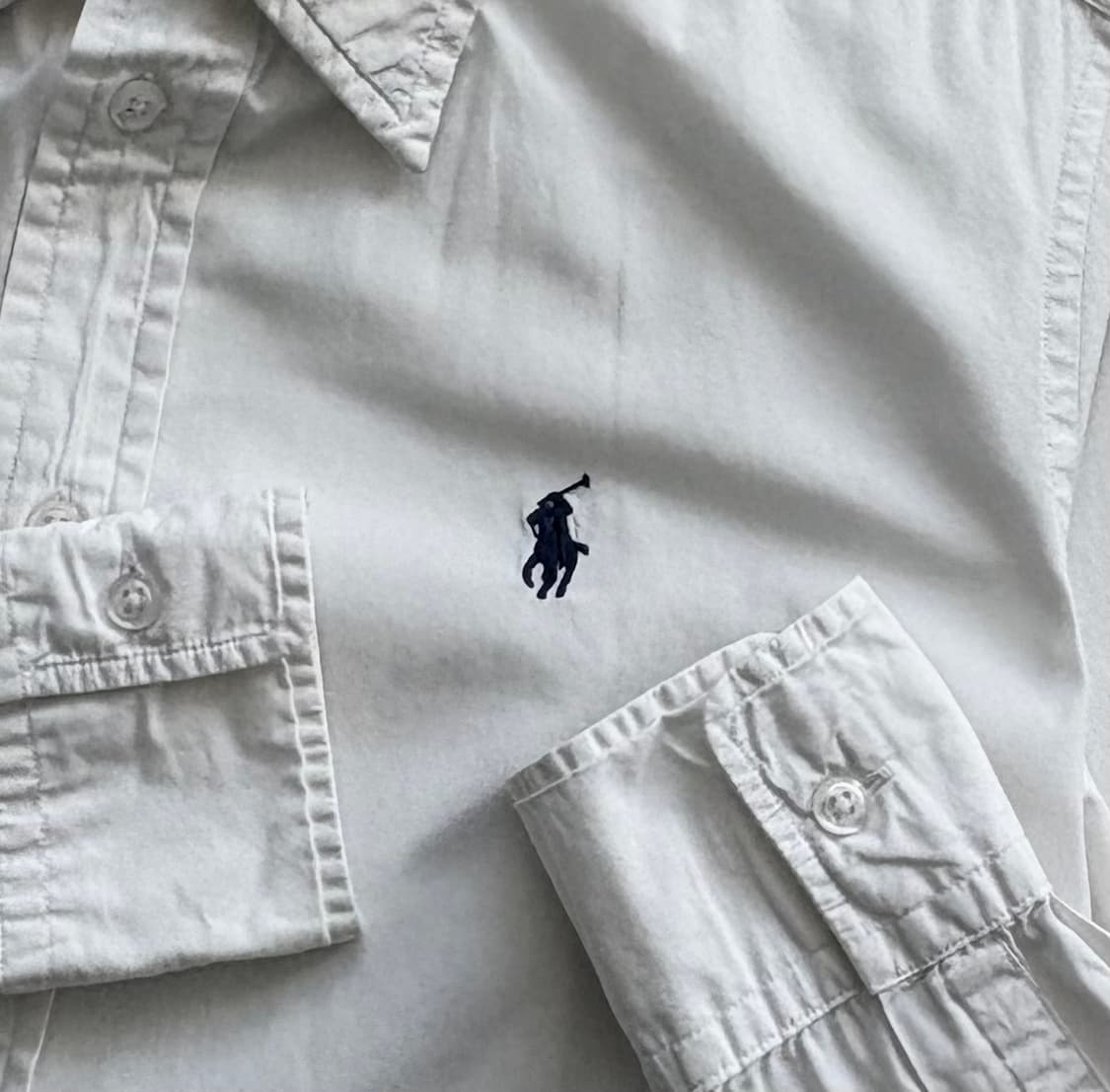 Polo 폴로랄프로렌 신형 화이트 셔츠 상품이미지3