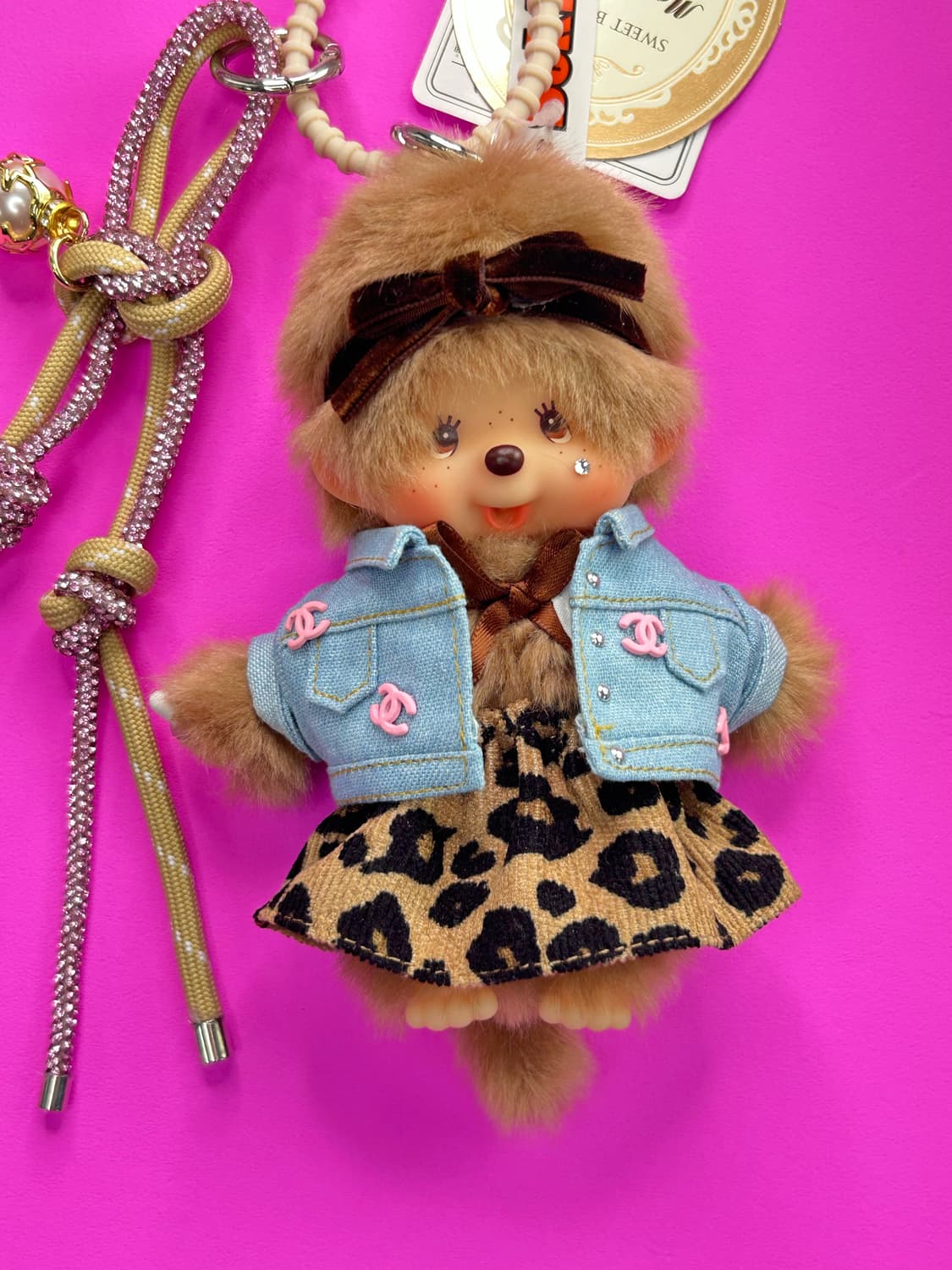 (36)정품몬치치💘 호피 패턴 원피스 상품이미지2