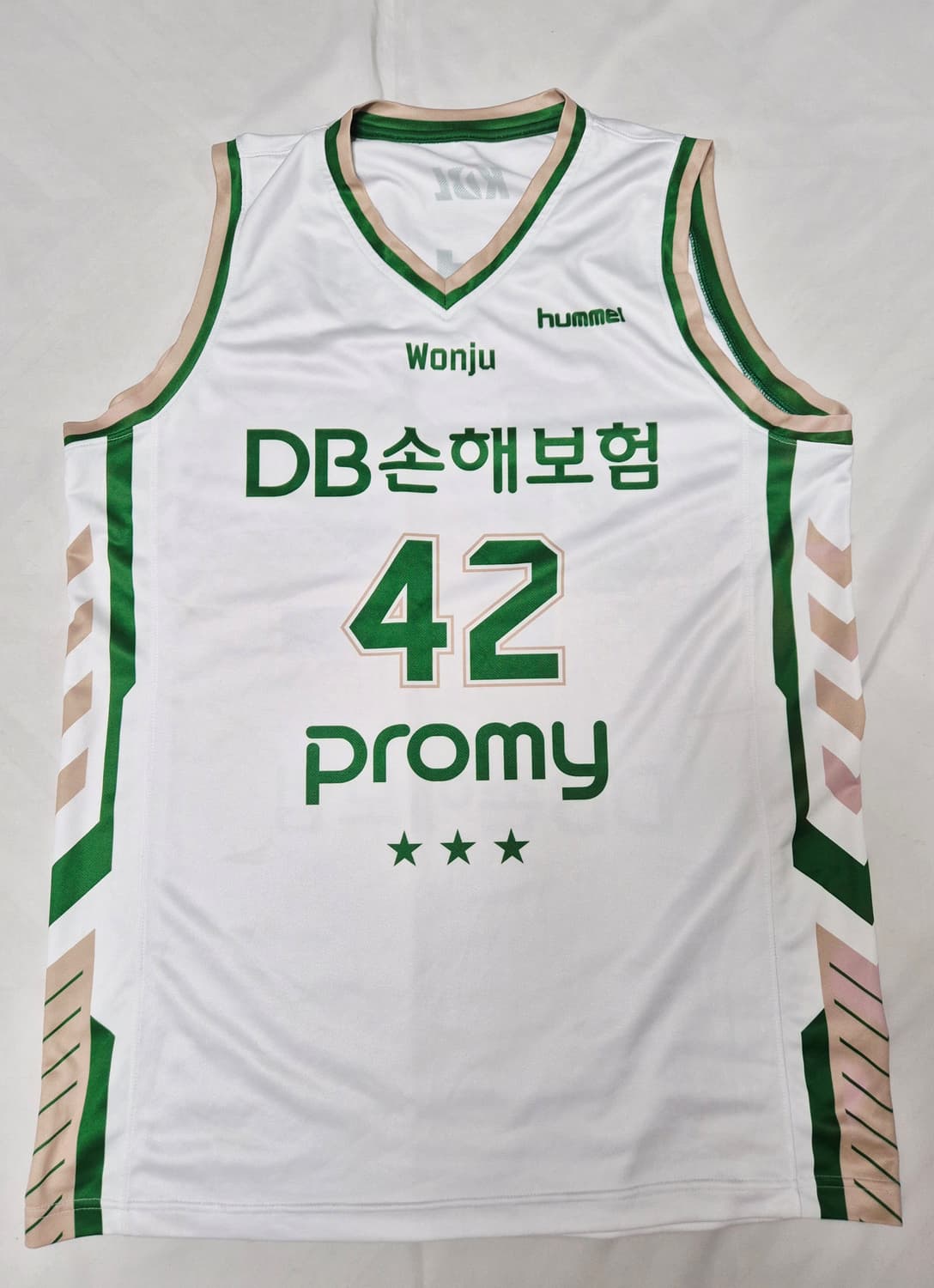 원주 DB 원정 윤성원 실착 유니폼 팝니다  상품이미지1