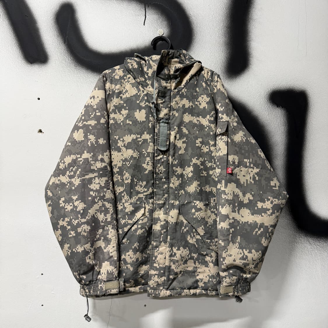 USA South Play 빅사이즈 밀리터리 디지털 카모 M-92 파카 상품이미지1