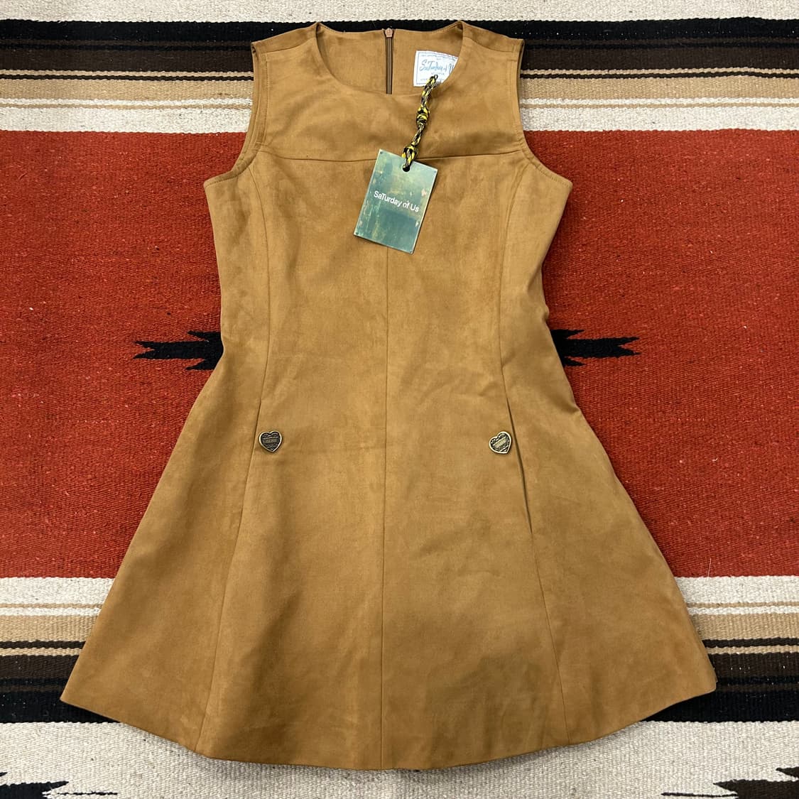 Stu 스웨이드 미니 원피스 상품이미지1