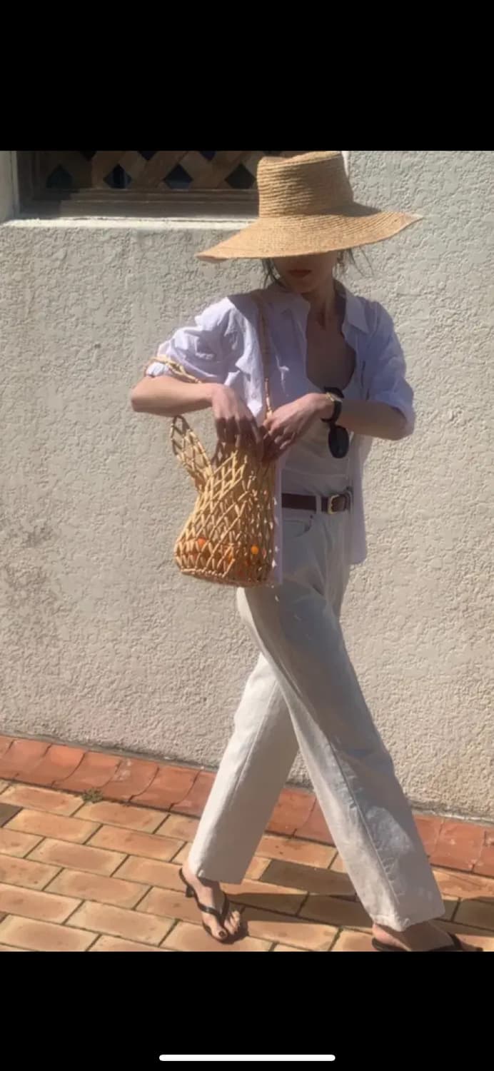 파운더스 마르셀 팬츠 화이트 상품이미지4