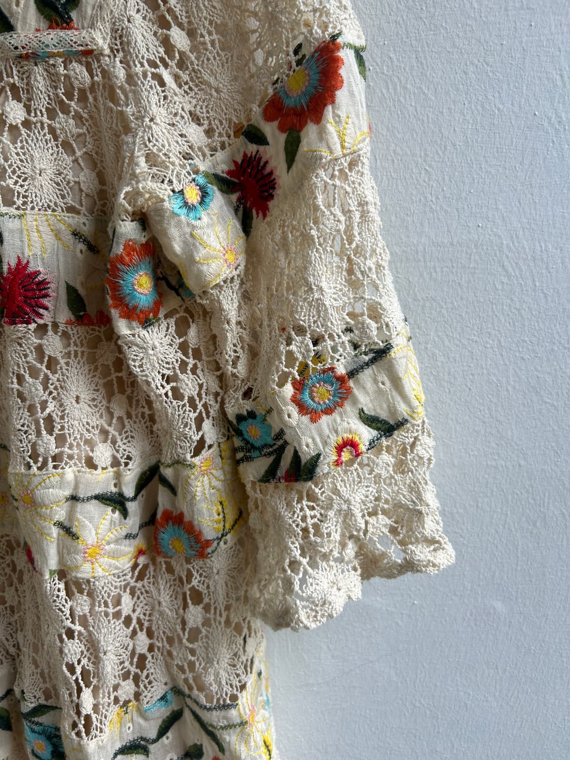 자수 크로쉐 블라우스  상품이미지6