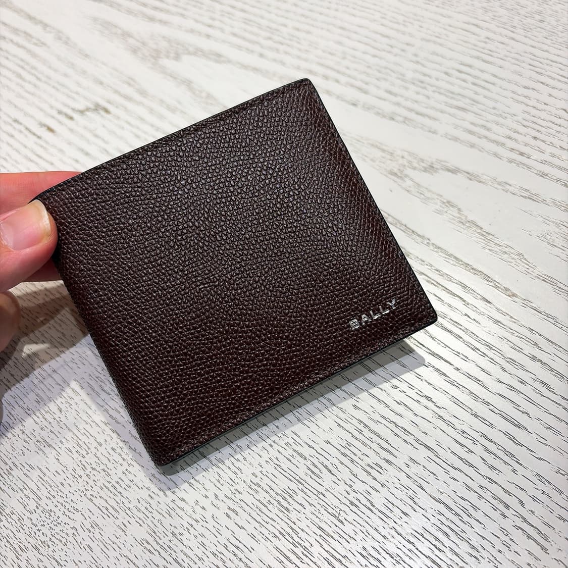 (정품/새상품) BALLY 발리 남성 레더 반지갑 브라운 상품이미지1