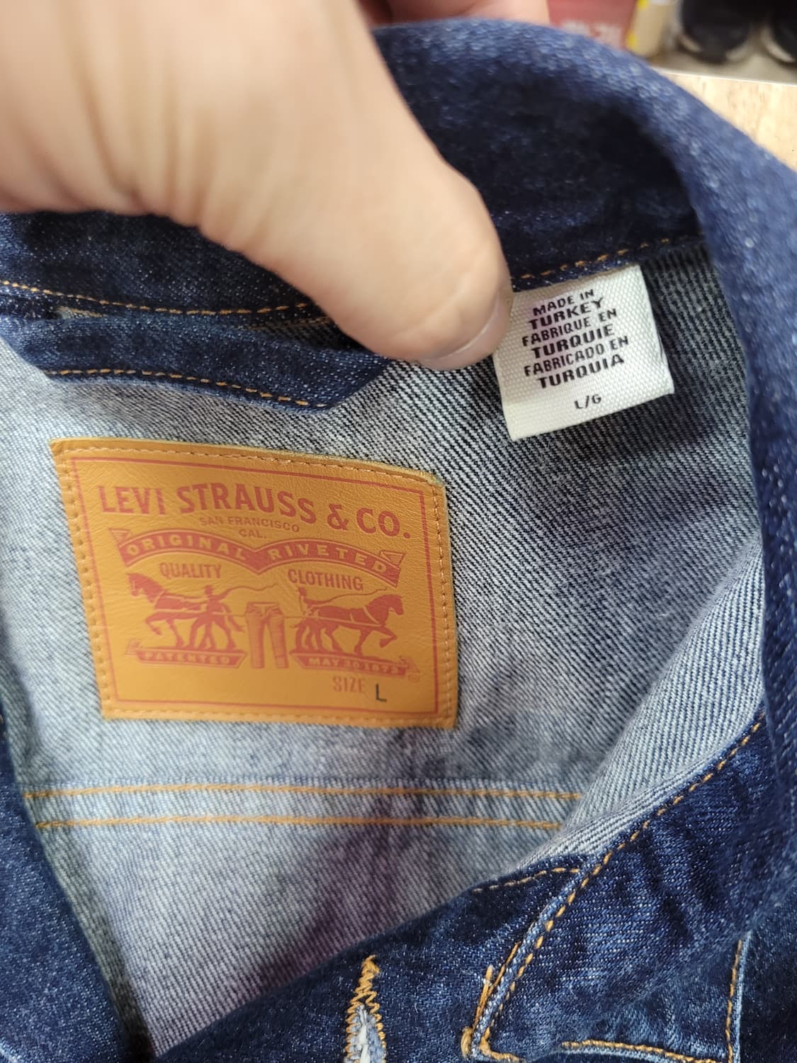Levis 리바이스 빅E 데님 자켓 청자켓 상품이미지4