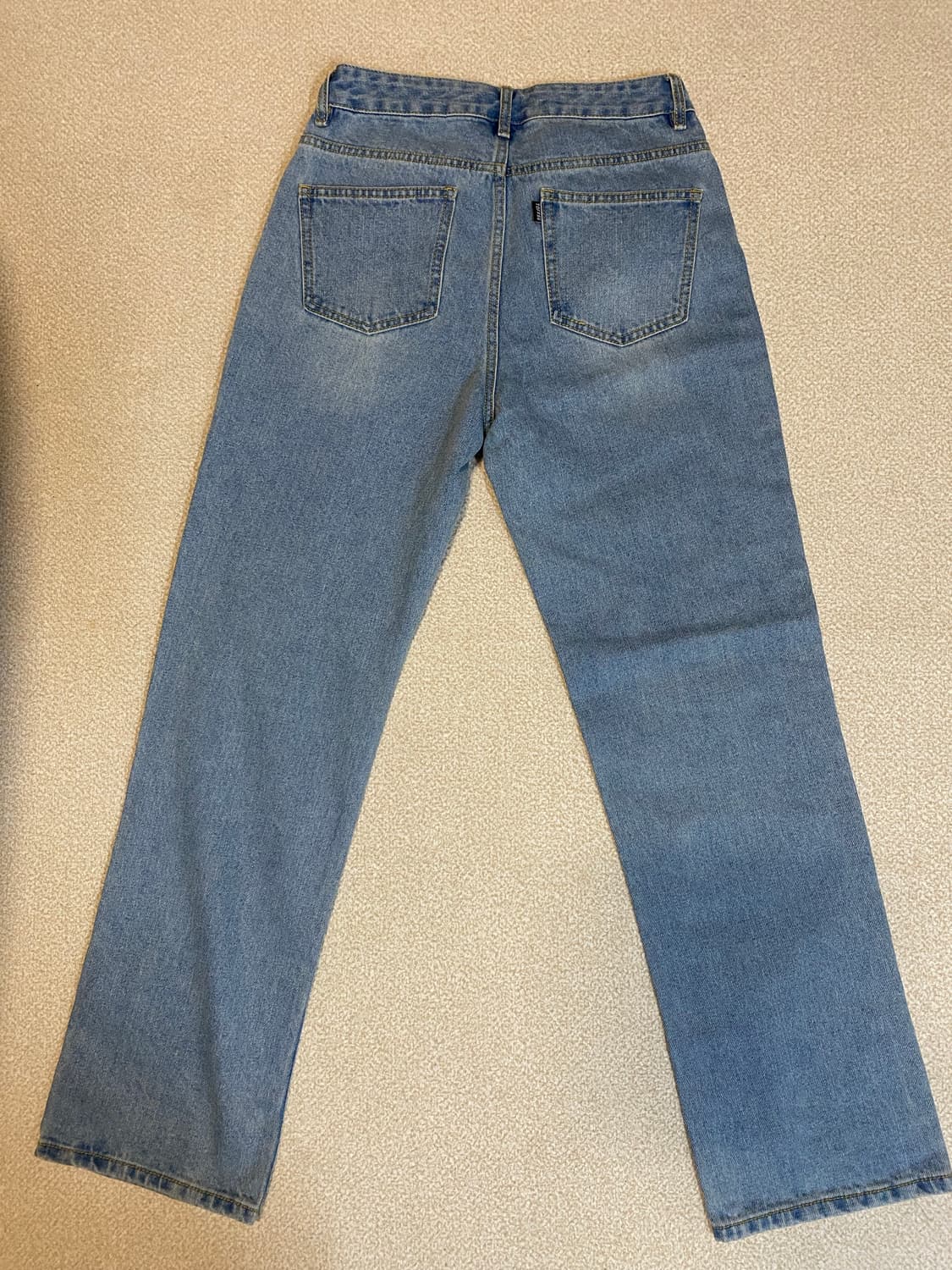 토피 와이드 데님 팬츠 s 상품이미지2