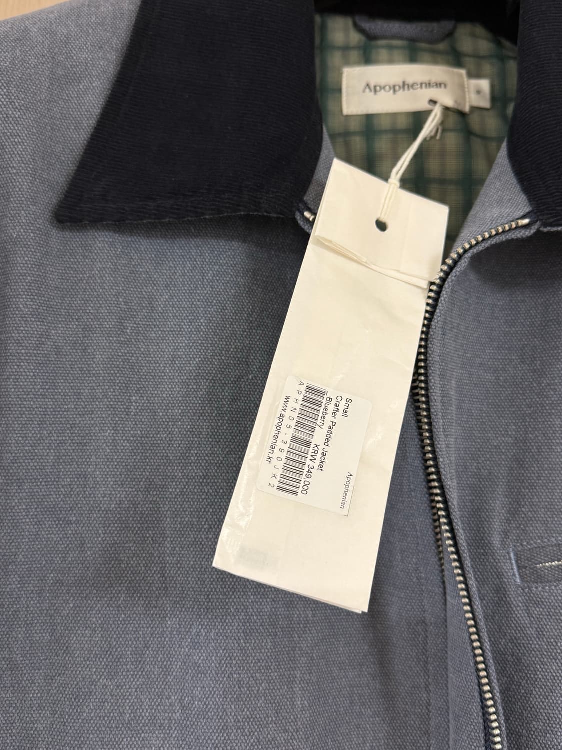 아포페니안 Crafter Padded Jacket_Blueberry 상품이미지7