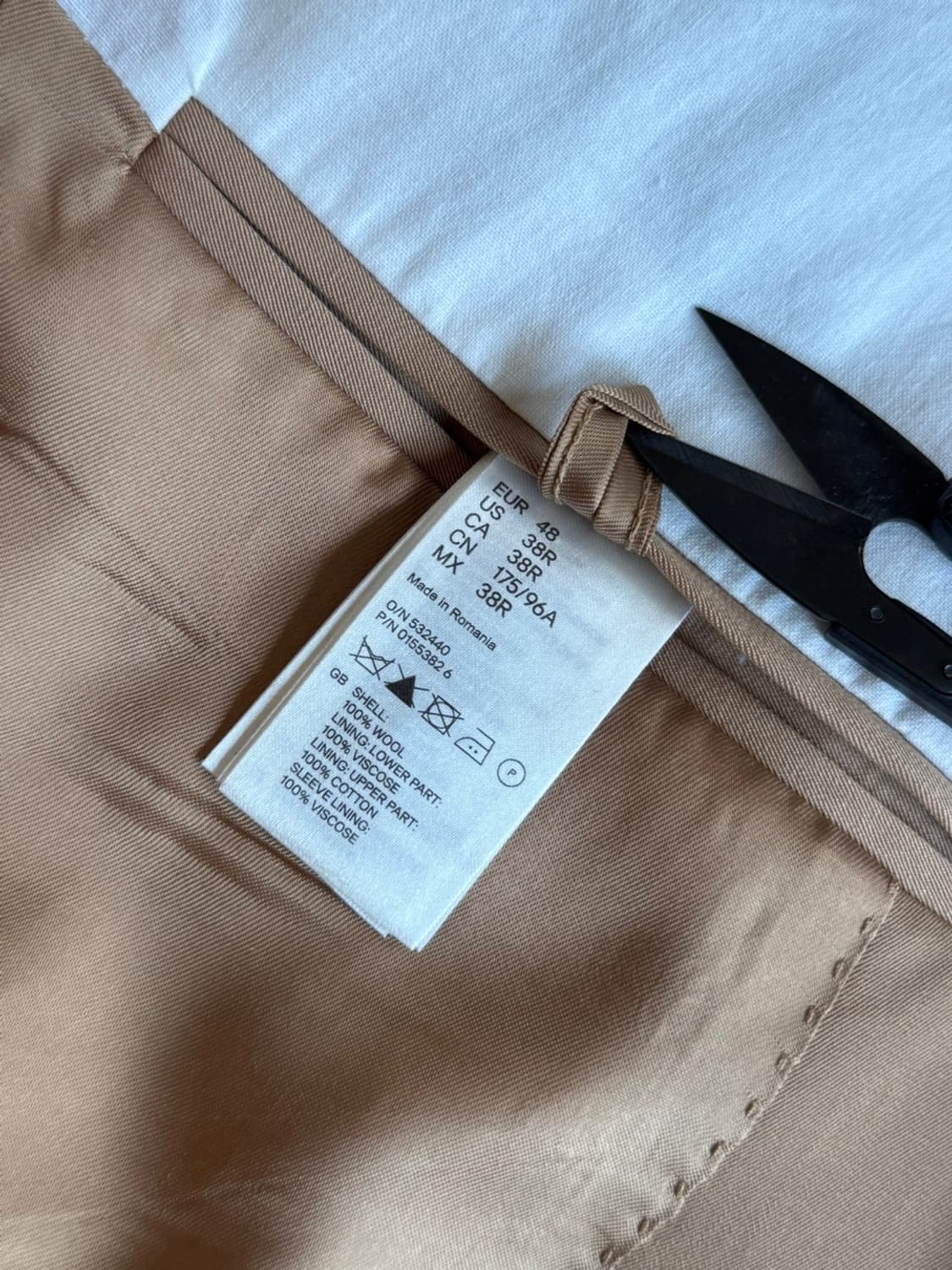 마르지엘라 X H&M 테일러드 자켓 100 상품이미지6