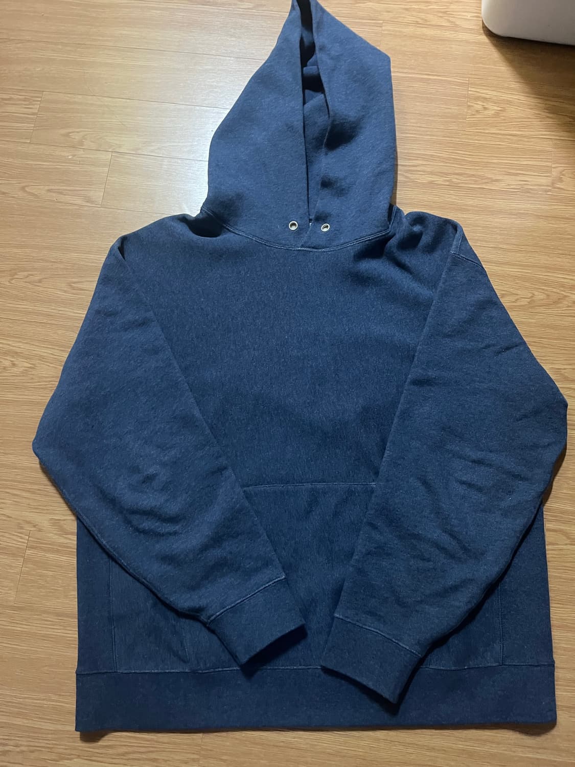 카키스 블루 후디 L (3사이즈 105정도) 상품이미지1
