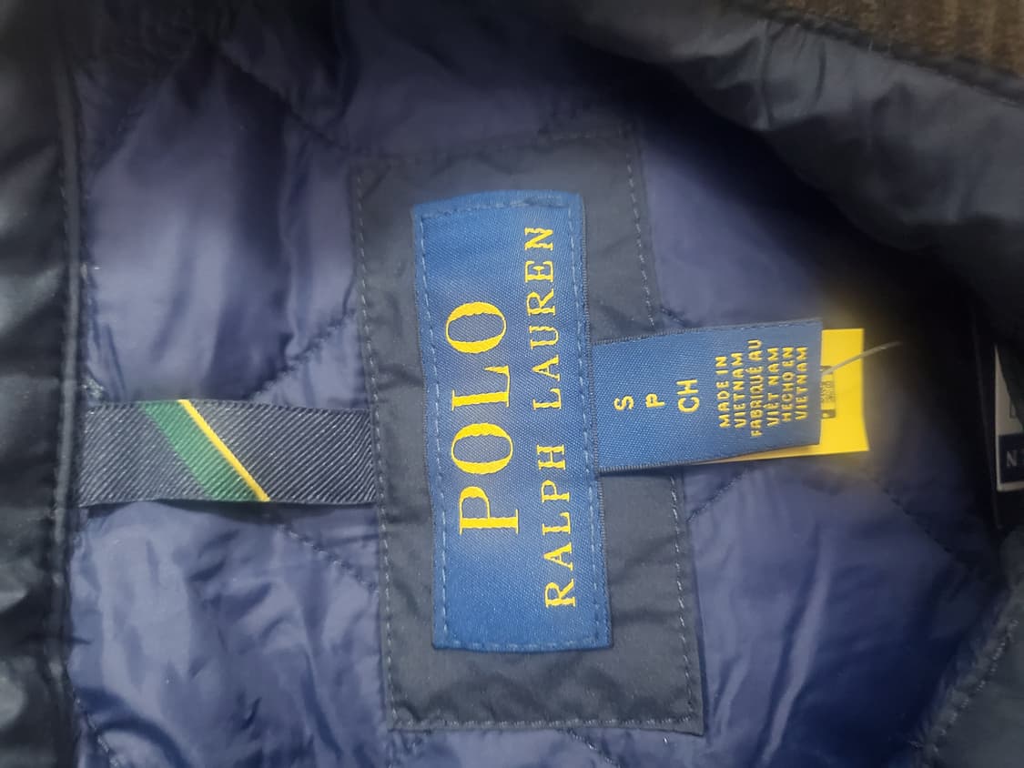 폴로 코듀로이 퀼팅 자켓 네이비 S사이즈 상품이미지3