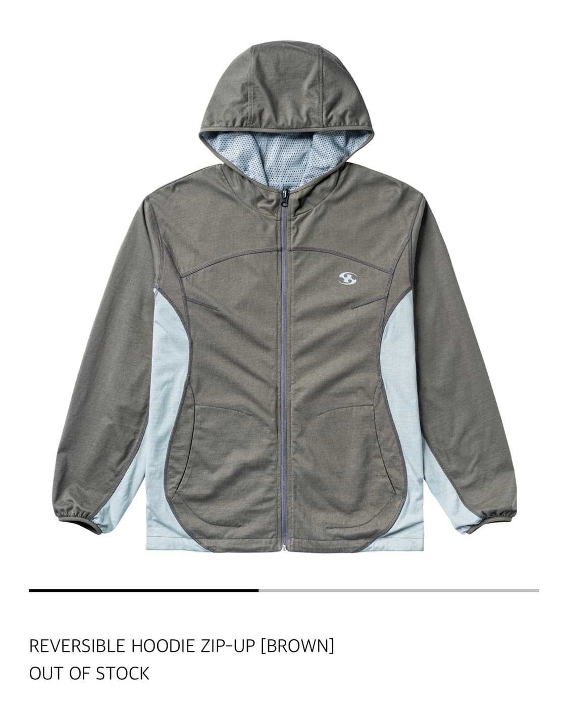 산산기어 리버시블 후디 집업  상품이미지1