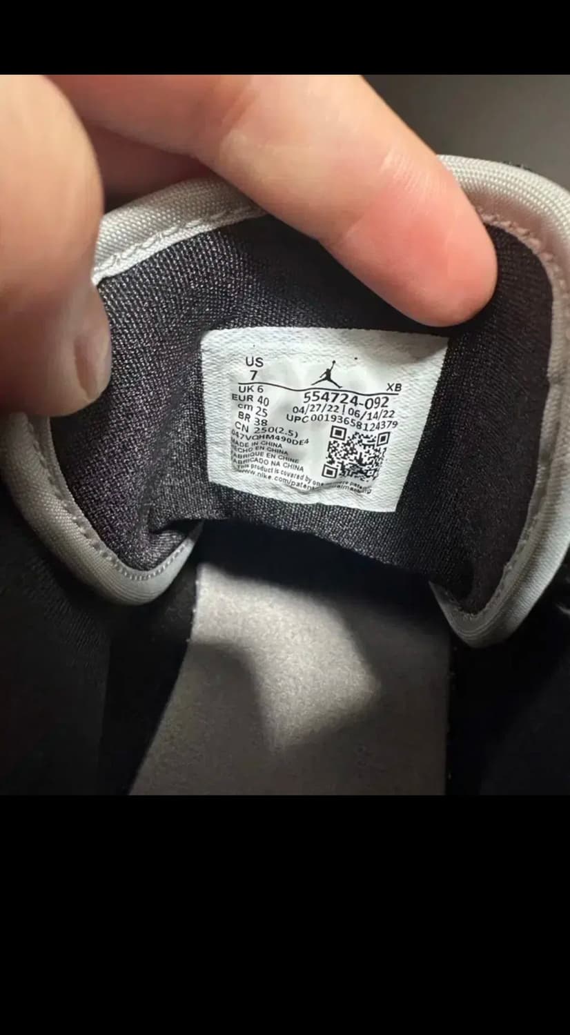 나이키 조던 1 미드 라이트 스모크 그레이 상품이미지5