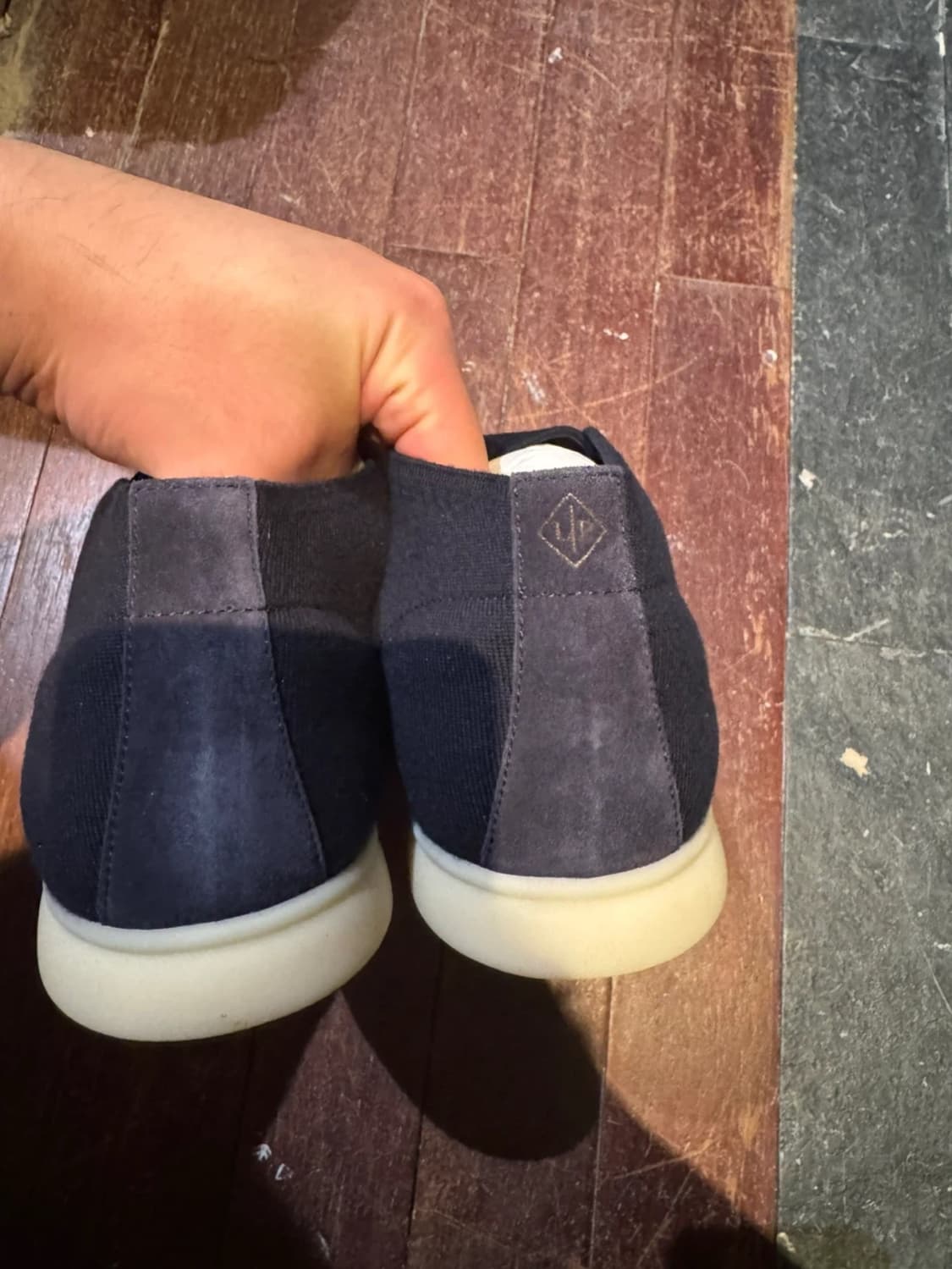 로로피아나 오픈워크 네이비 43 상품이미지2