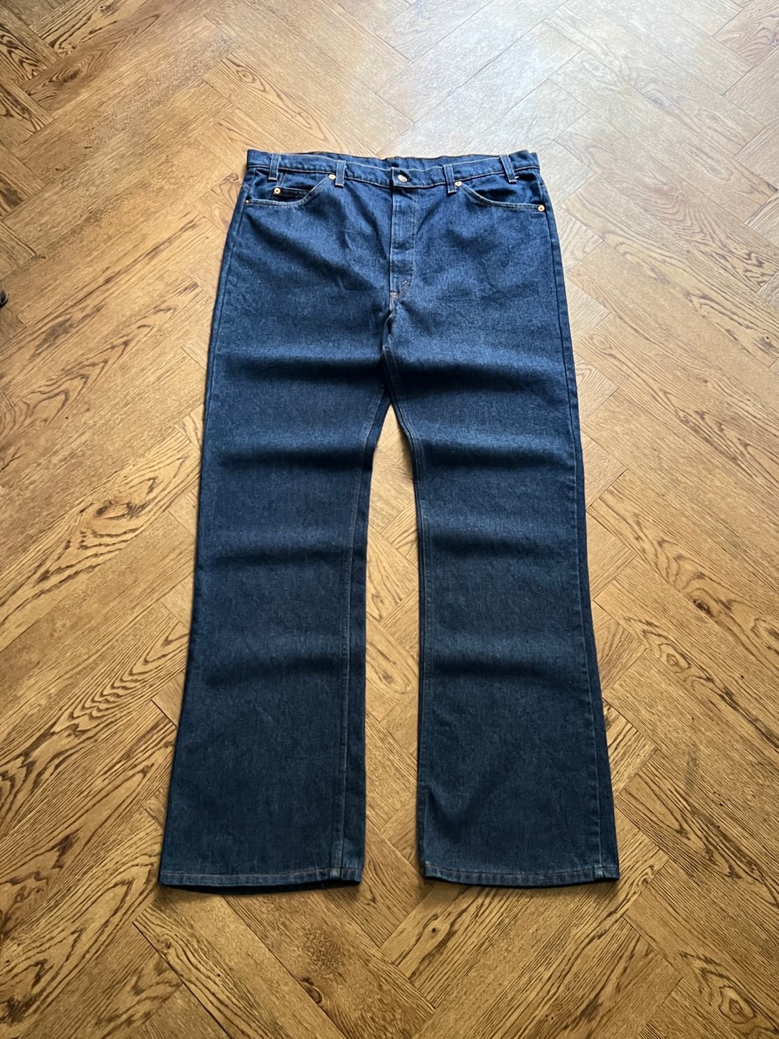 [42]80s 리바이스 오렌지탭 미국제 517-0917 데님팬츠 L161 상품이미지2