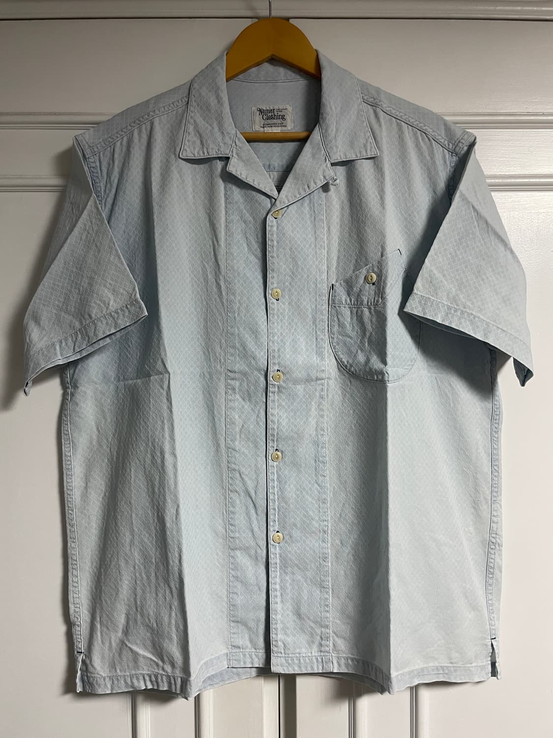 Namerclothing Blue Open Collar Shirt XL 상품이미지1