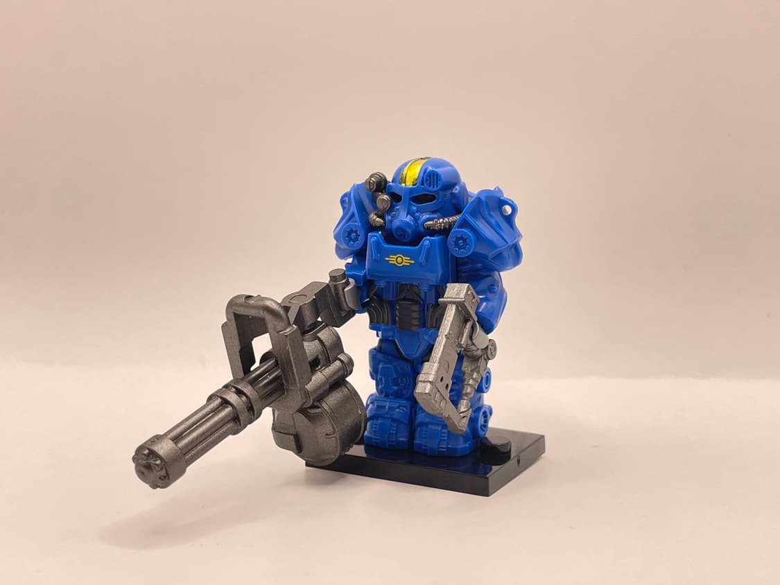 폴아웃 피규어 T60 파워 아머 블루(배송비 포함 가격) 상품이미지1