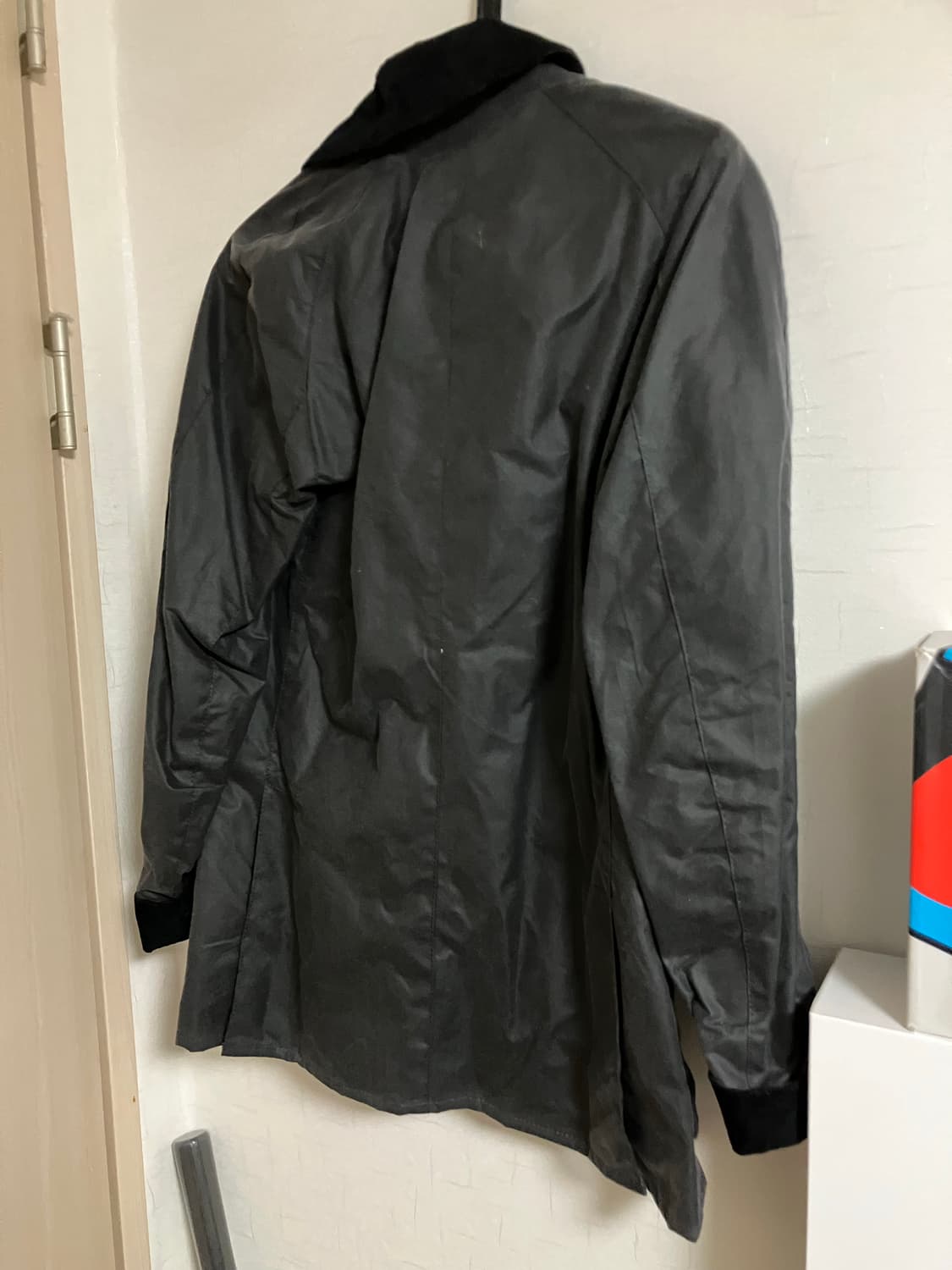 [새상품] 바버 애쉬비 왁스 자켓 S 그레이 상품이미지8