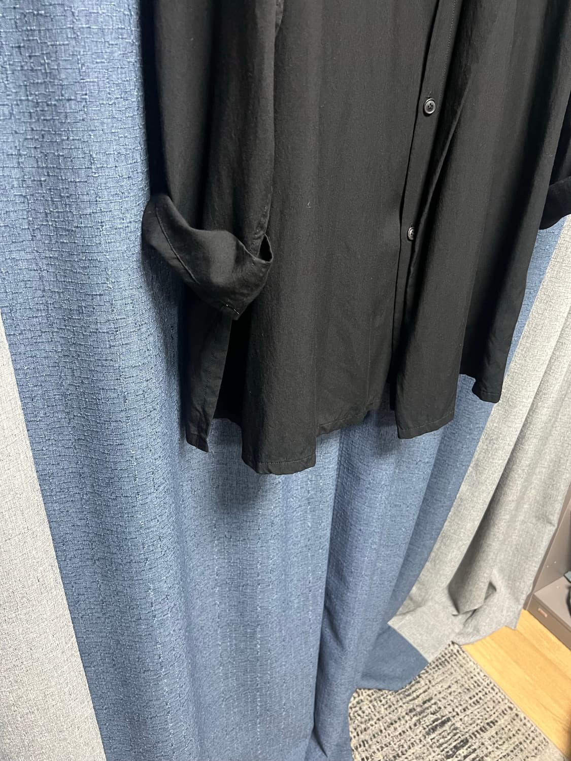 요지 야마모토 뿌르옴므 레이온 셔츠 상품이미지3